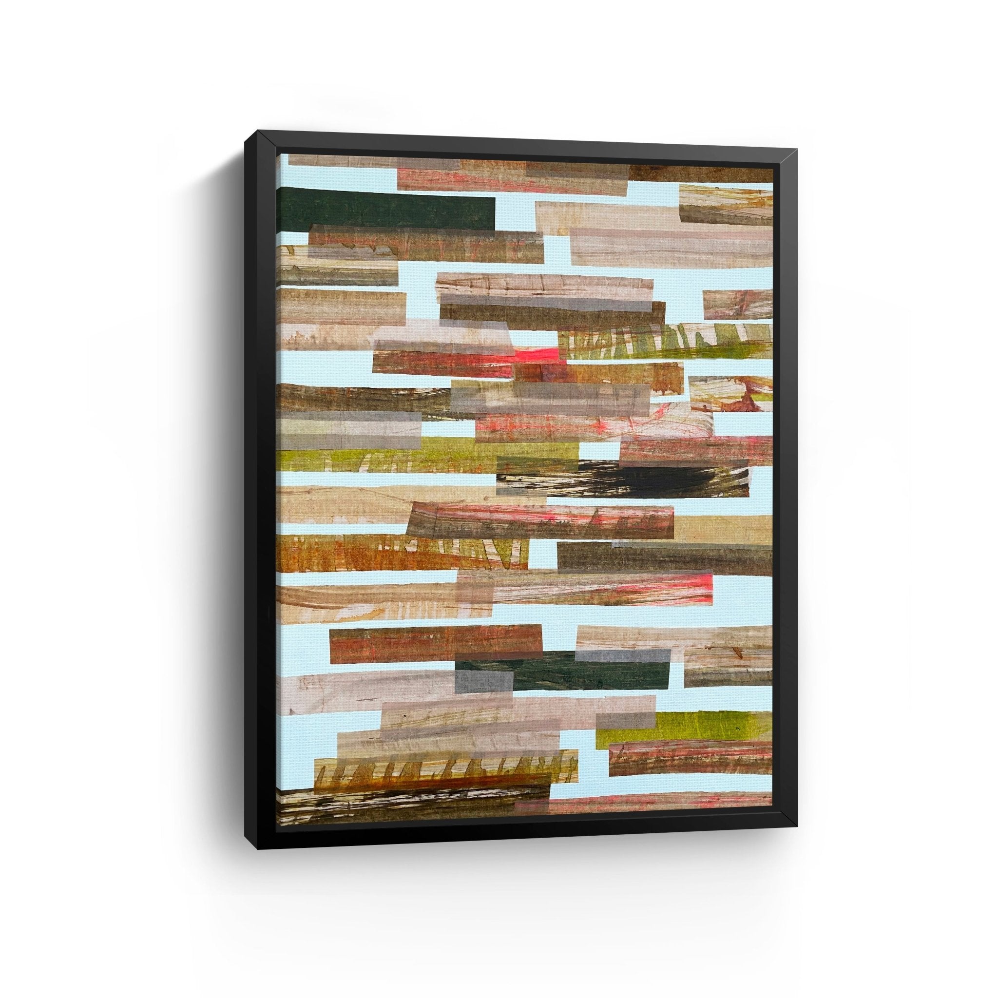 Pink And Brown Horizontal Canvas Giclee - Canvas Wall Art