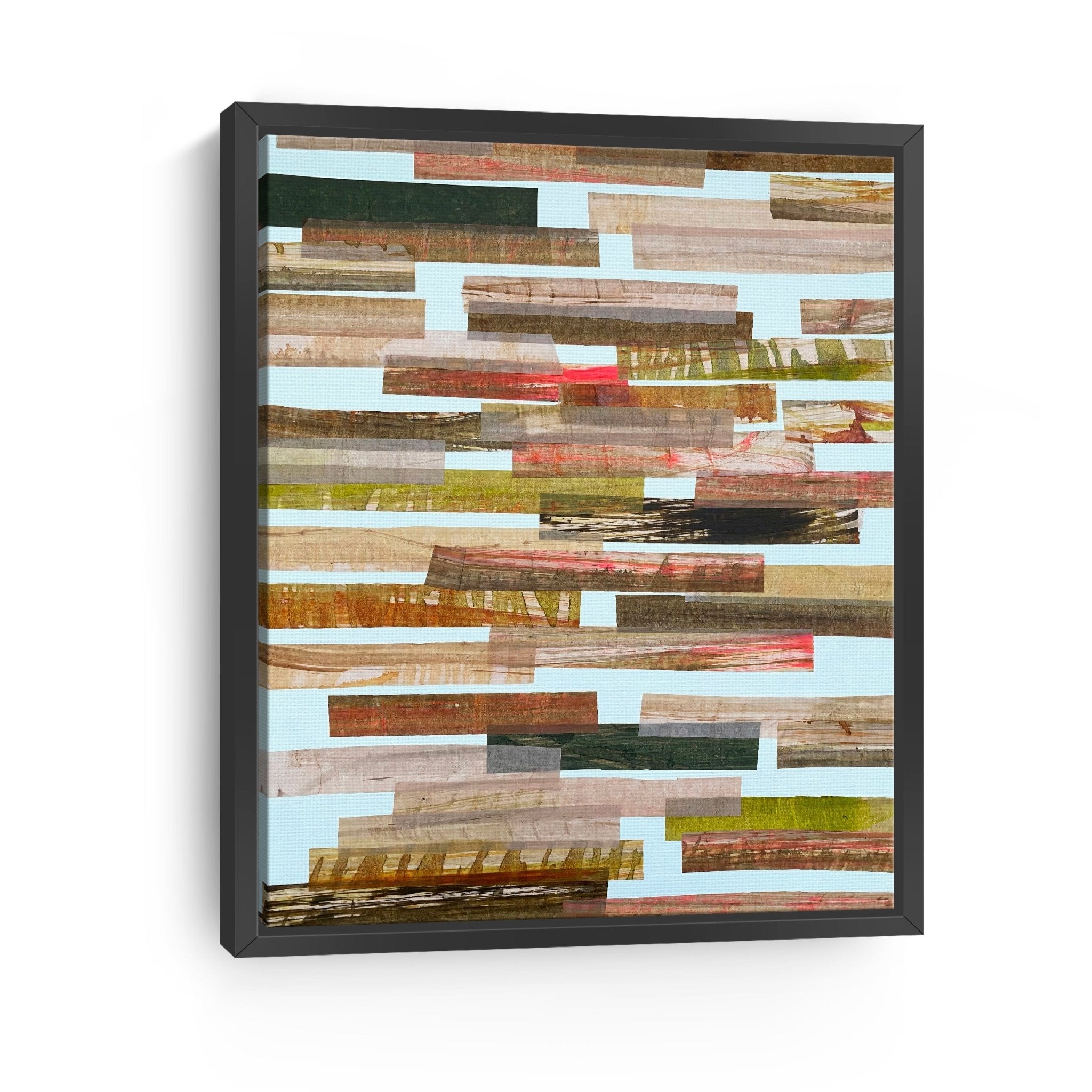 Pink And Brown Horizontal Canvas Giclee - Canvas Wall Art