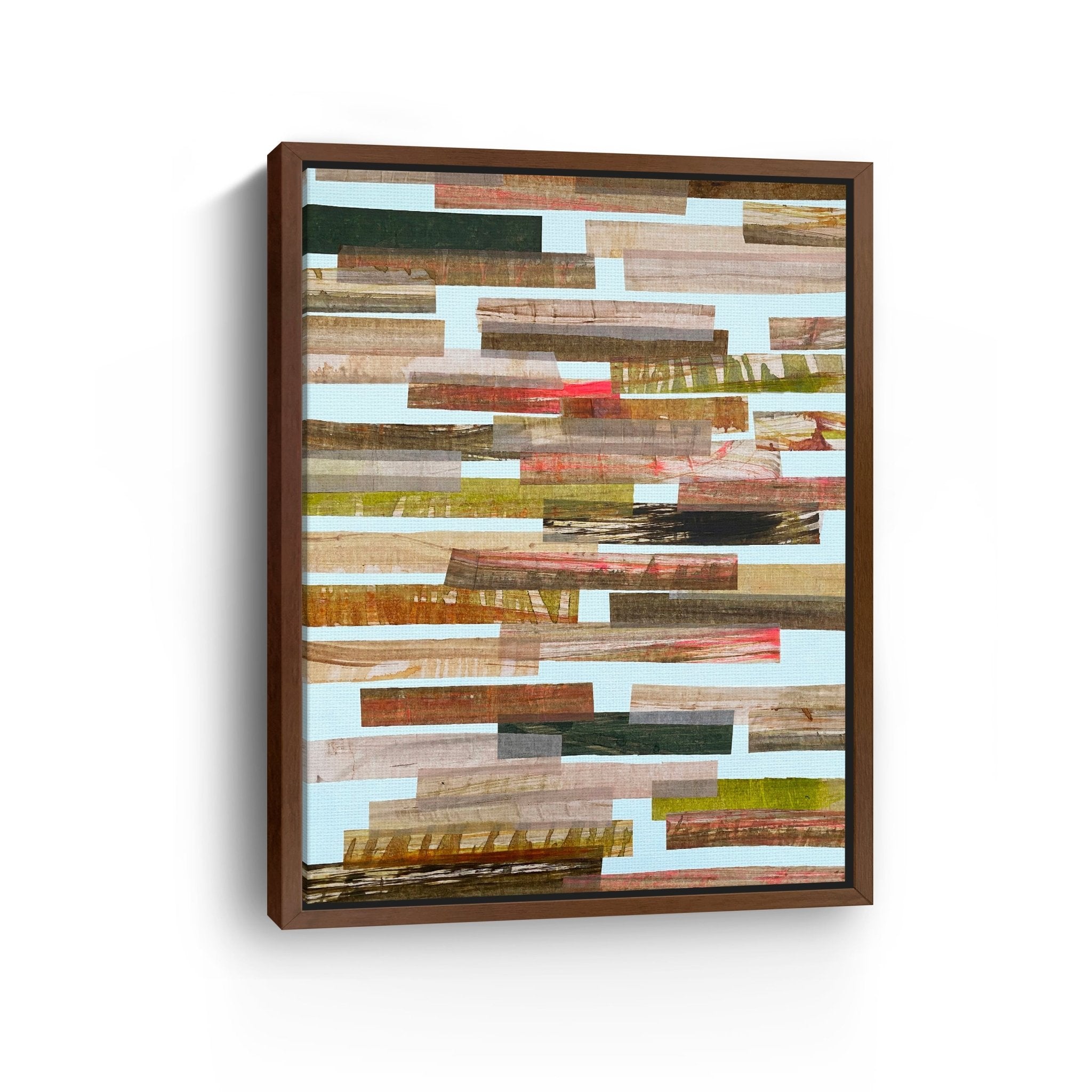 Pink And Brown Horizontal Canvas Giclee - Canvas Wall Art