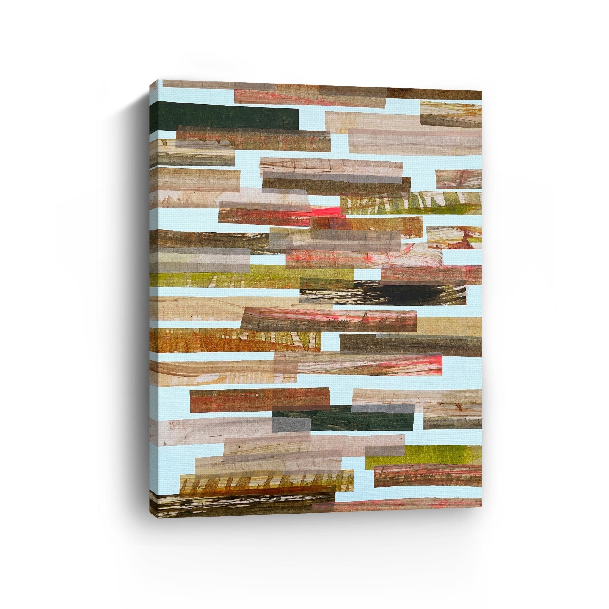 Pink And Brown Horizontal Canvas Giclee - Canvas Wall Art