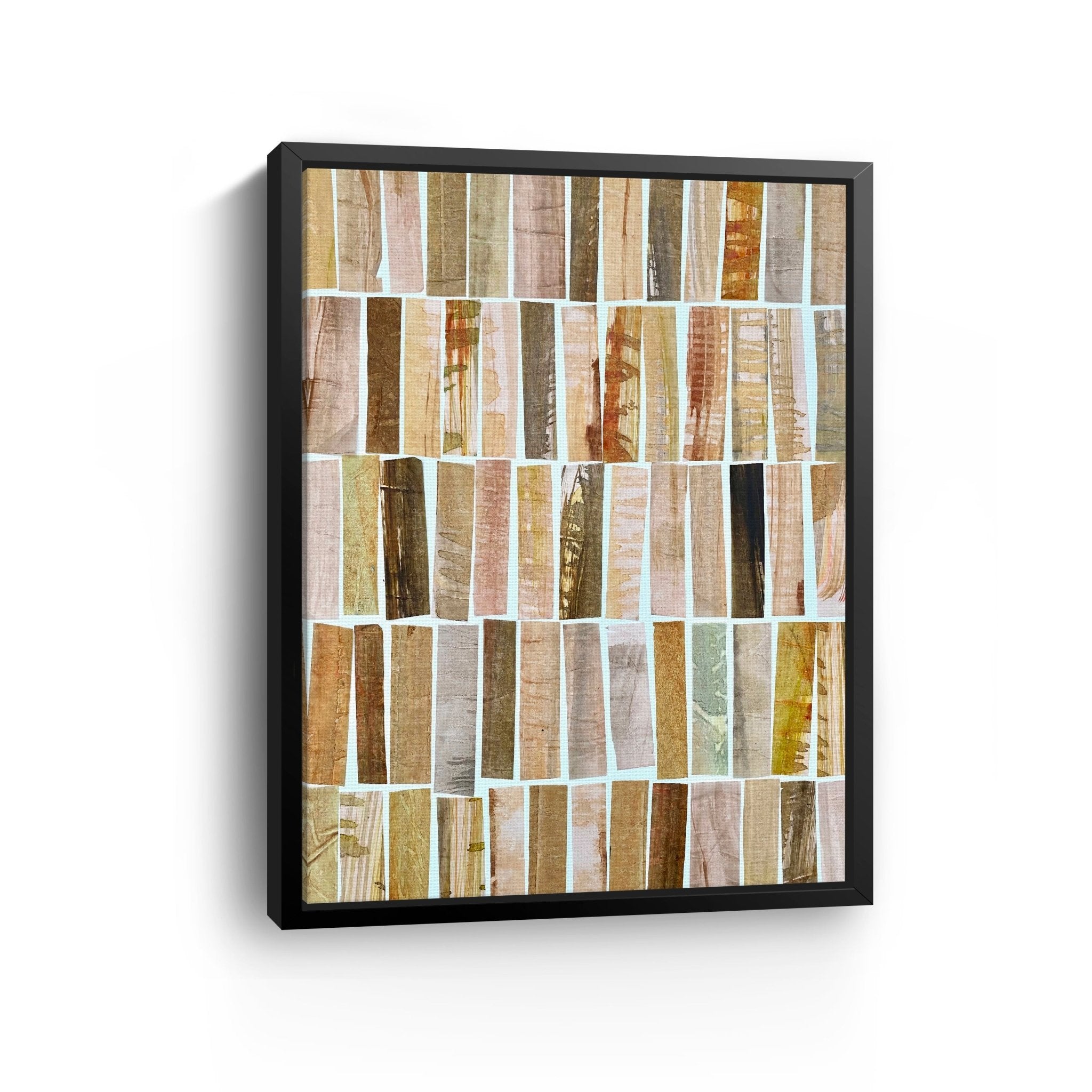 Pink And Brown Vertical Canvas Giclee - Canvas Wall Art