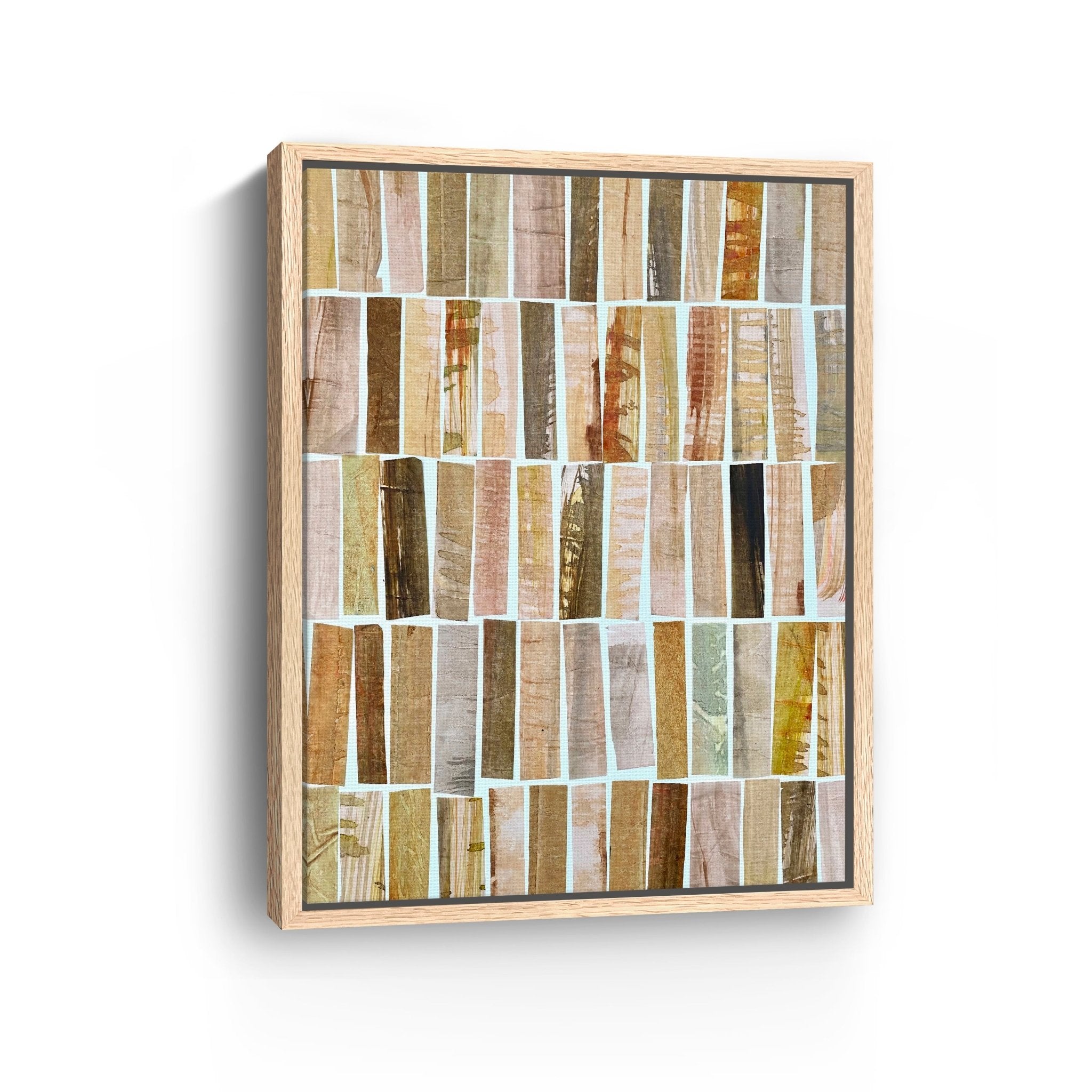 Pink And Brown Vertical Canvas Giclee - Canvas Wall Art