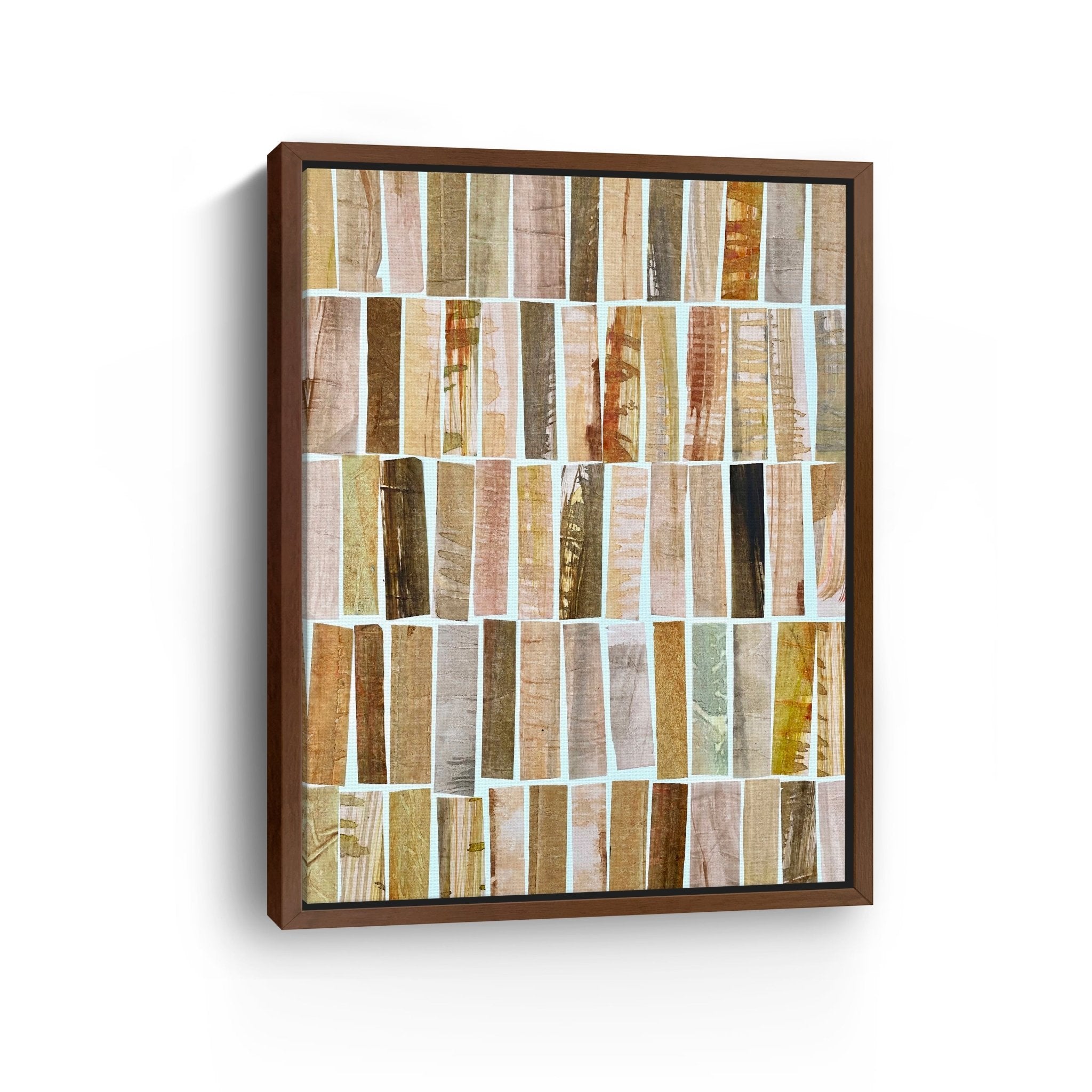 Pink And Brown Vertical Canvas Giclee - Canvas Wall Art