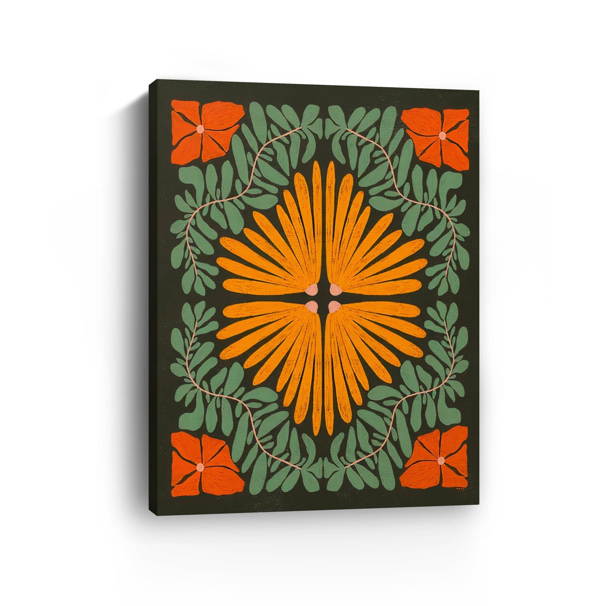 Plant Pattern II Canvas Giclee - Canvas Wall Art
