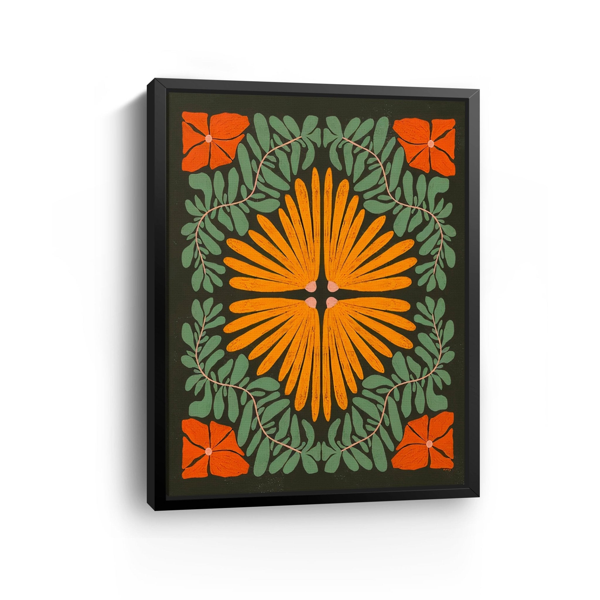 Plant Pattern II Canvas Giclee - Canvas Wall Art