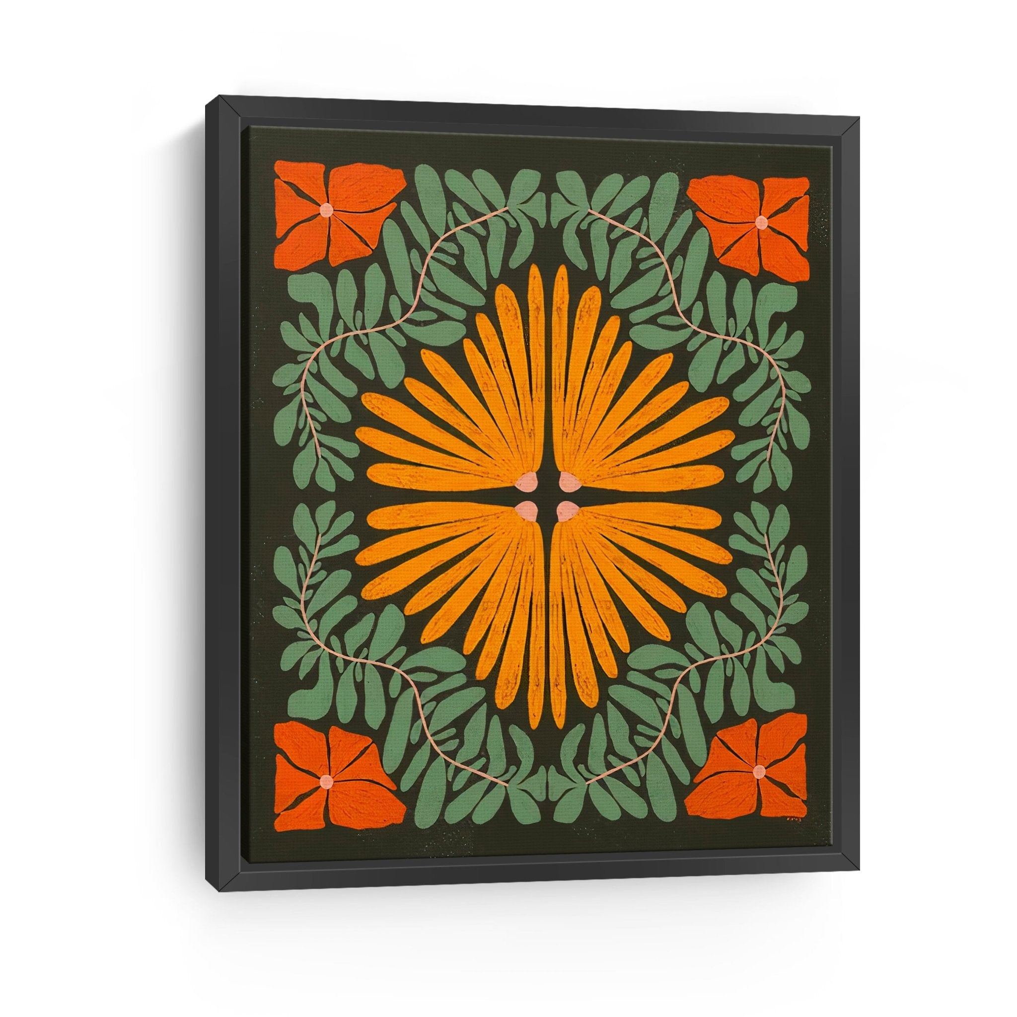 Plant Pattern II Canvas Giclee - Canvas Wall Art