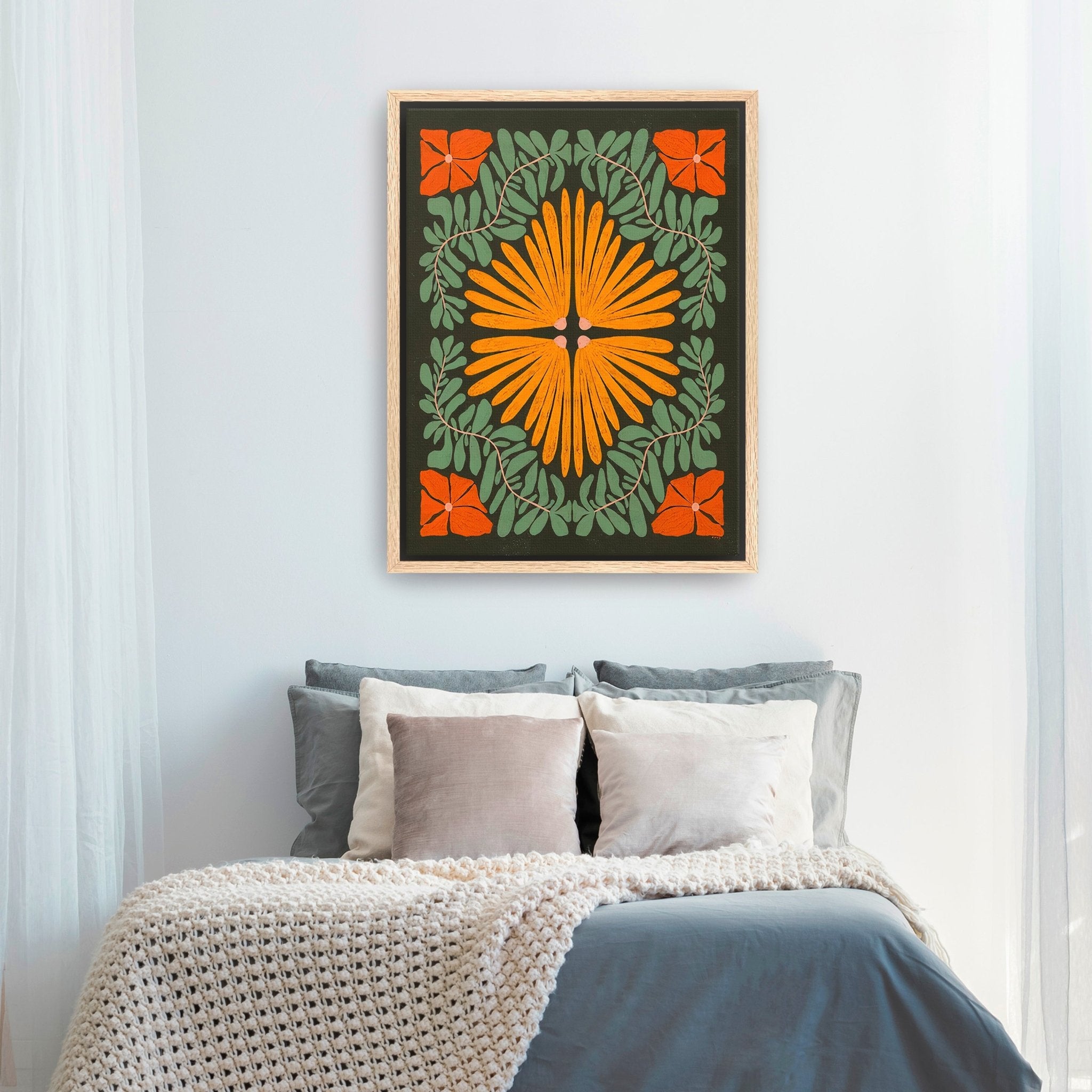 Plant Pattern II Canvas Giclee - Canvas Wall Art