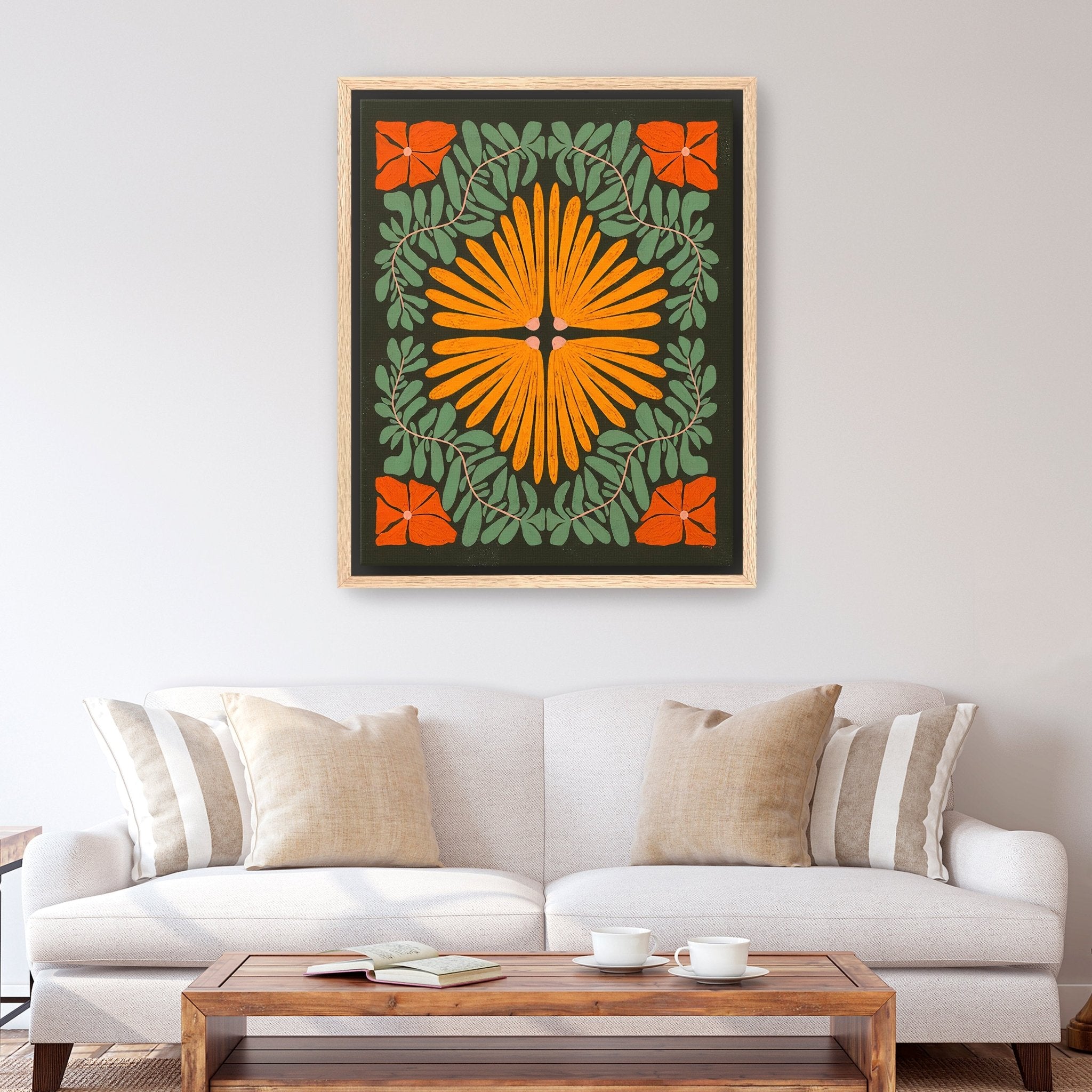 Plant Pattern II Canvas Giclee - Canvas Wall Art