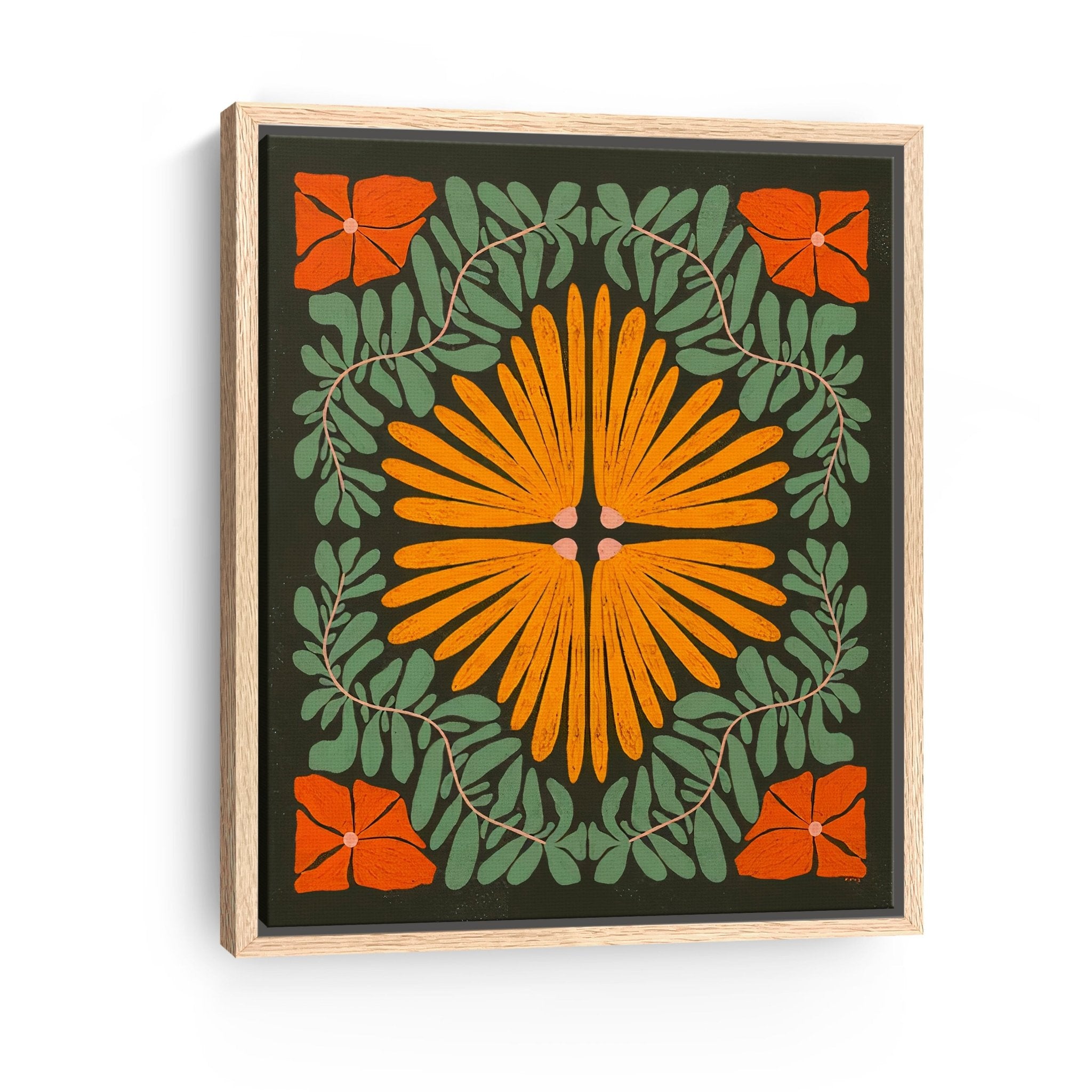 Plant Pattern II Canvas Giclee - Canvas Wall Art