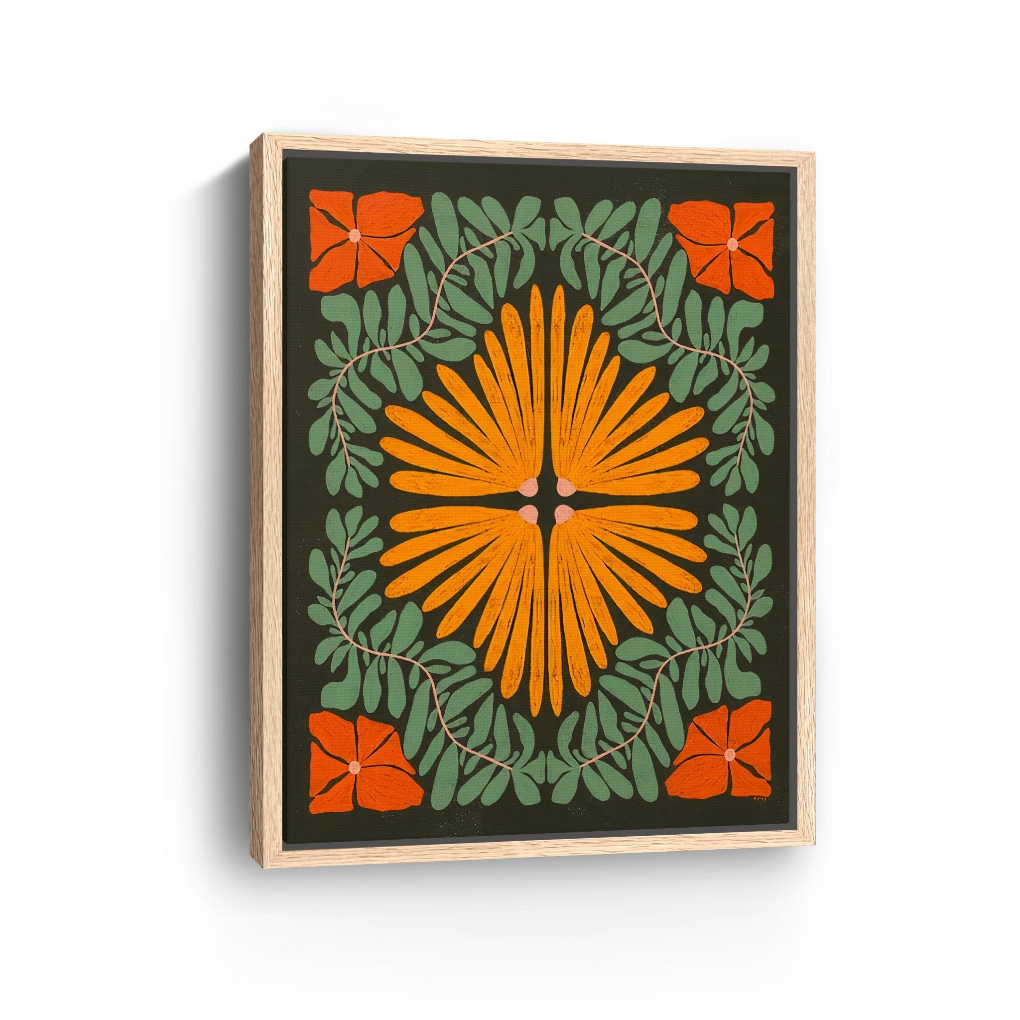 Plant Pattern II Canvas Giclee - Canvas Wall Art