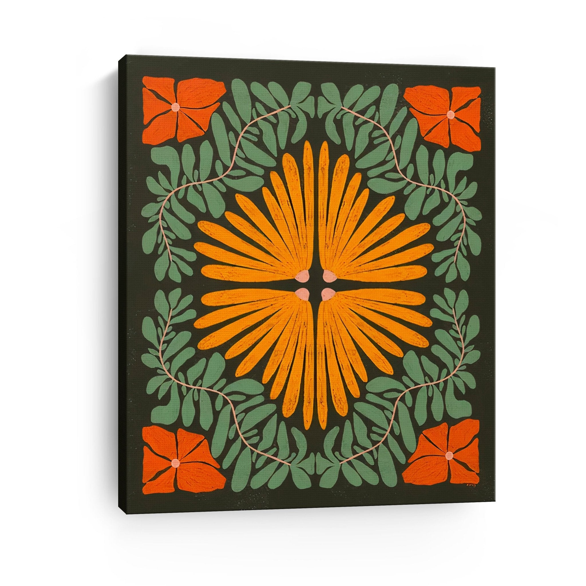 Plant Pattern II Canvas Giclee - Canvas Wall Art