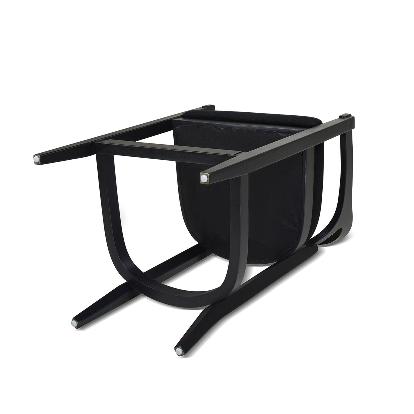Pyrla 26" Upholstered Counter Stool with Curved Cane Back and Wood Legs - Counter Stools