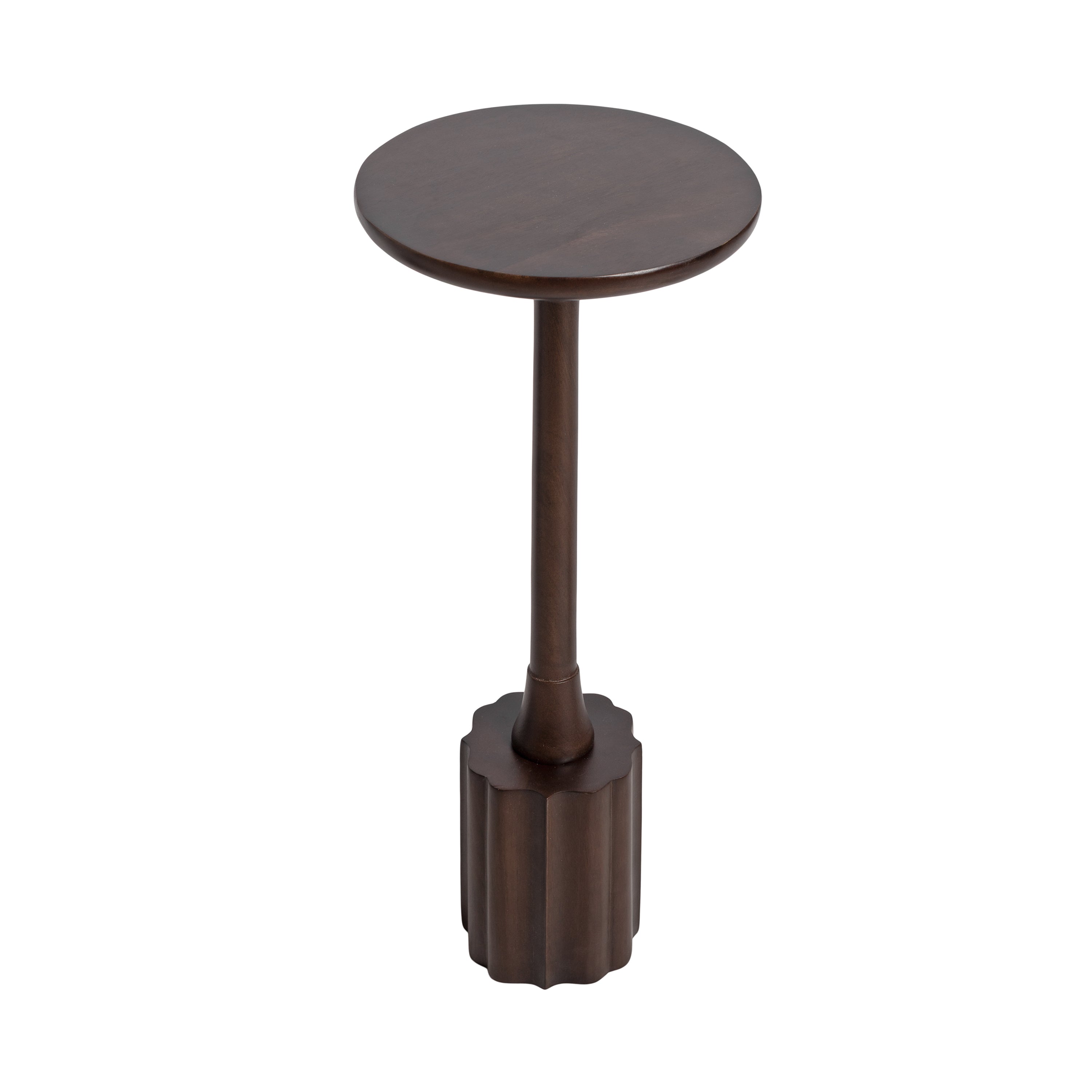 Nisha Wood Drink Table
