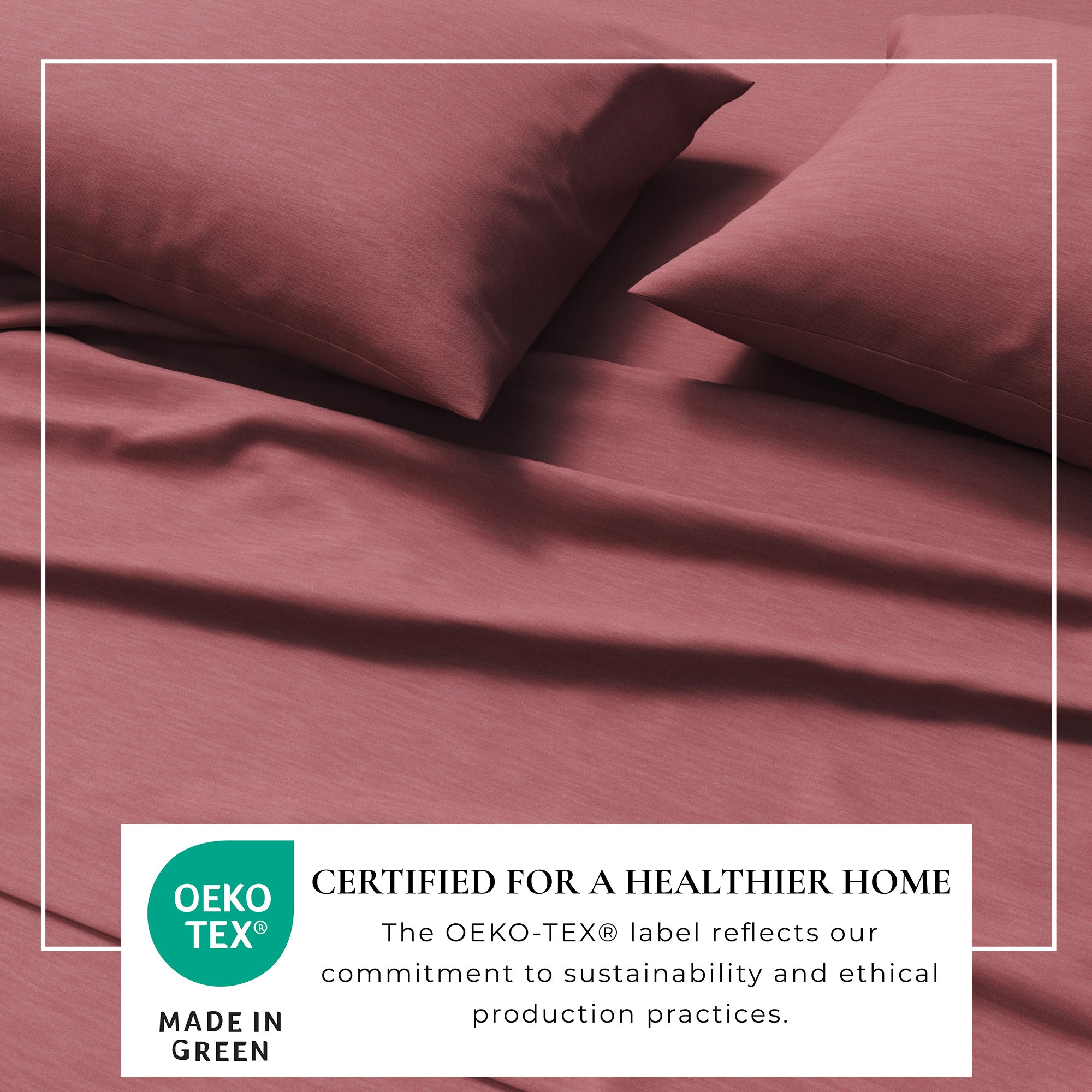 Cotton Heathered Melange Jersey Knit Sheet Set