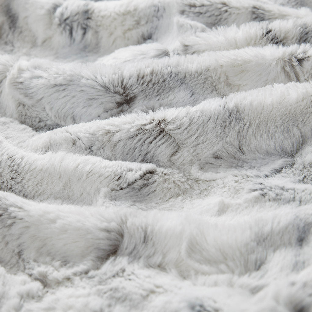 Quirk Throw with Faux Mink Reverse - Bedroom