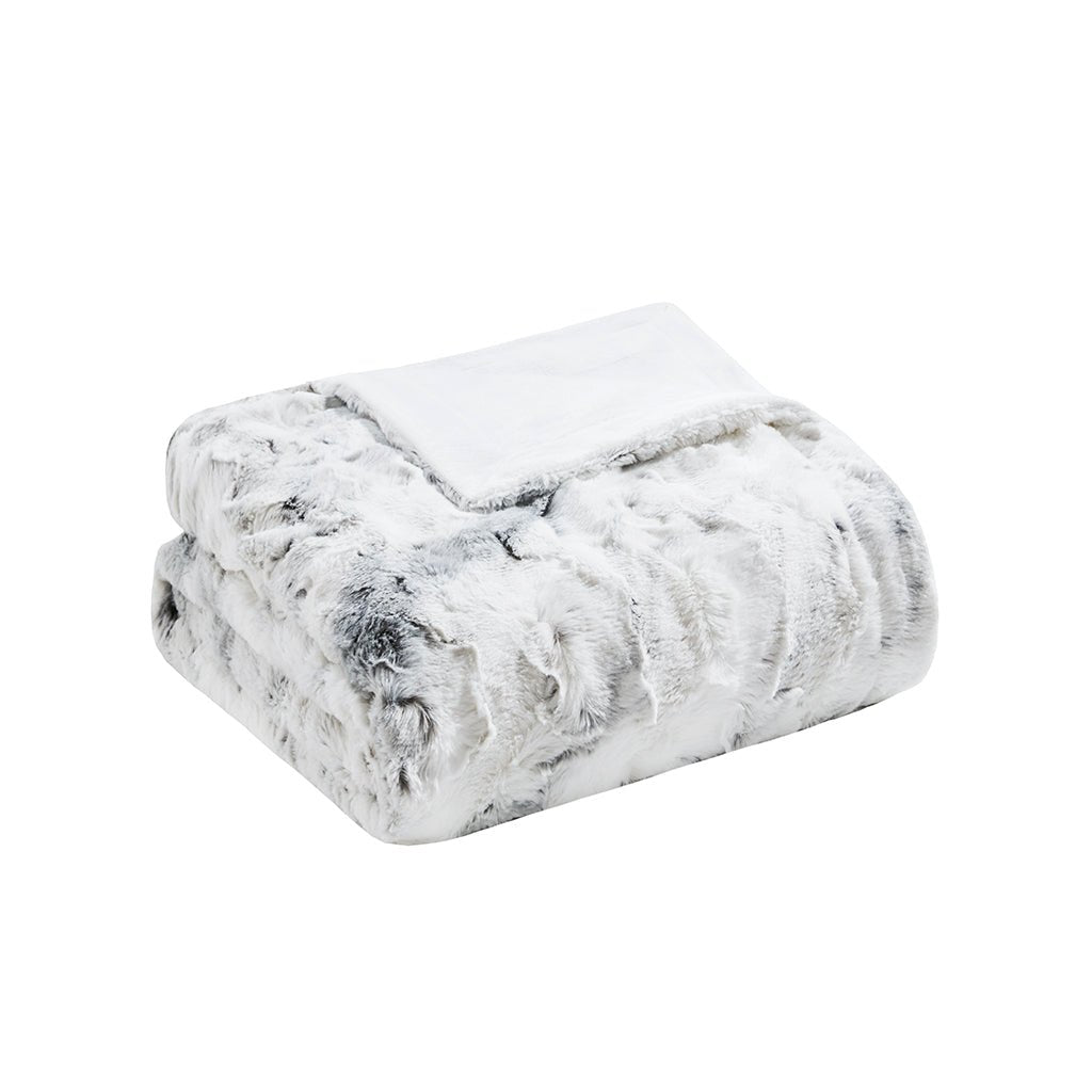 Quirk Throw with Faux Mink Reverse - Bedroom