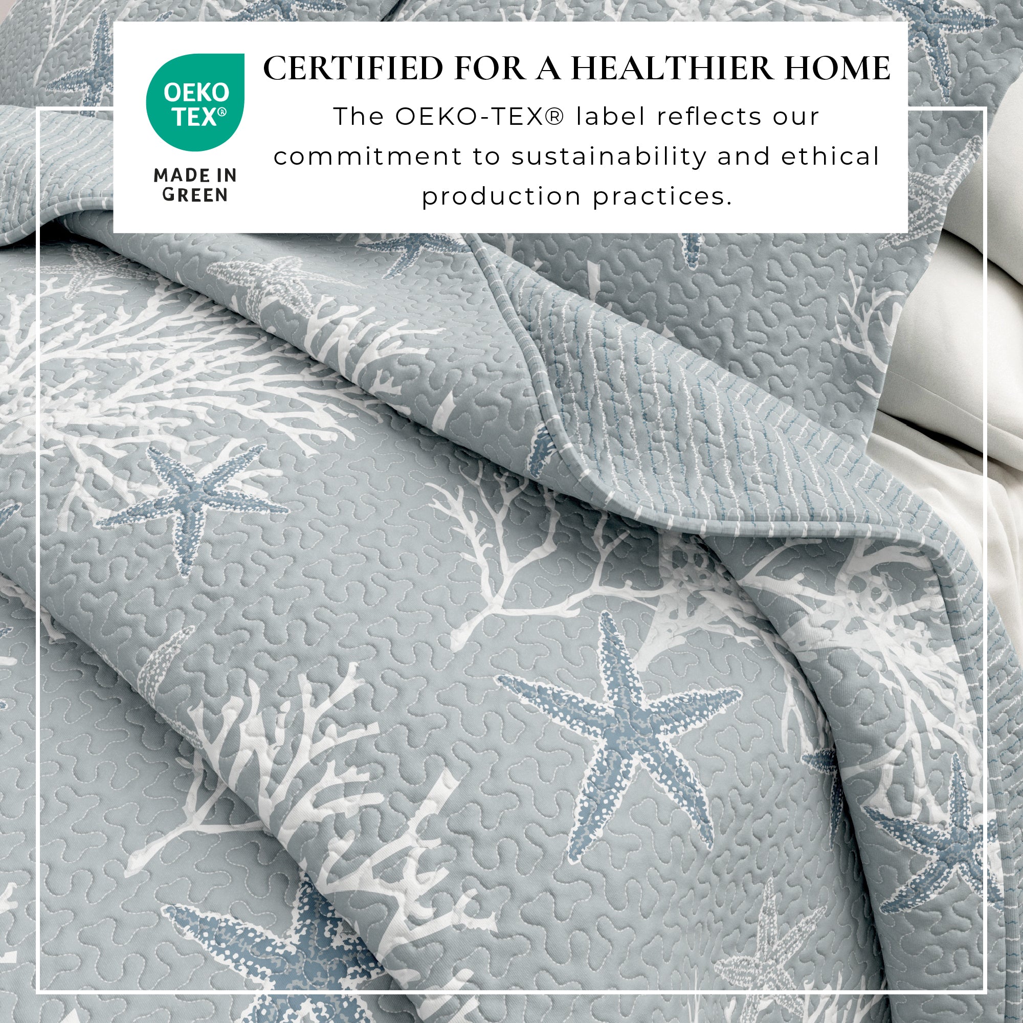 Coastal Quilt Set with Shams