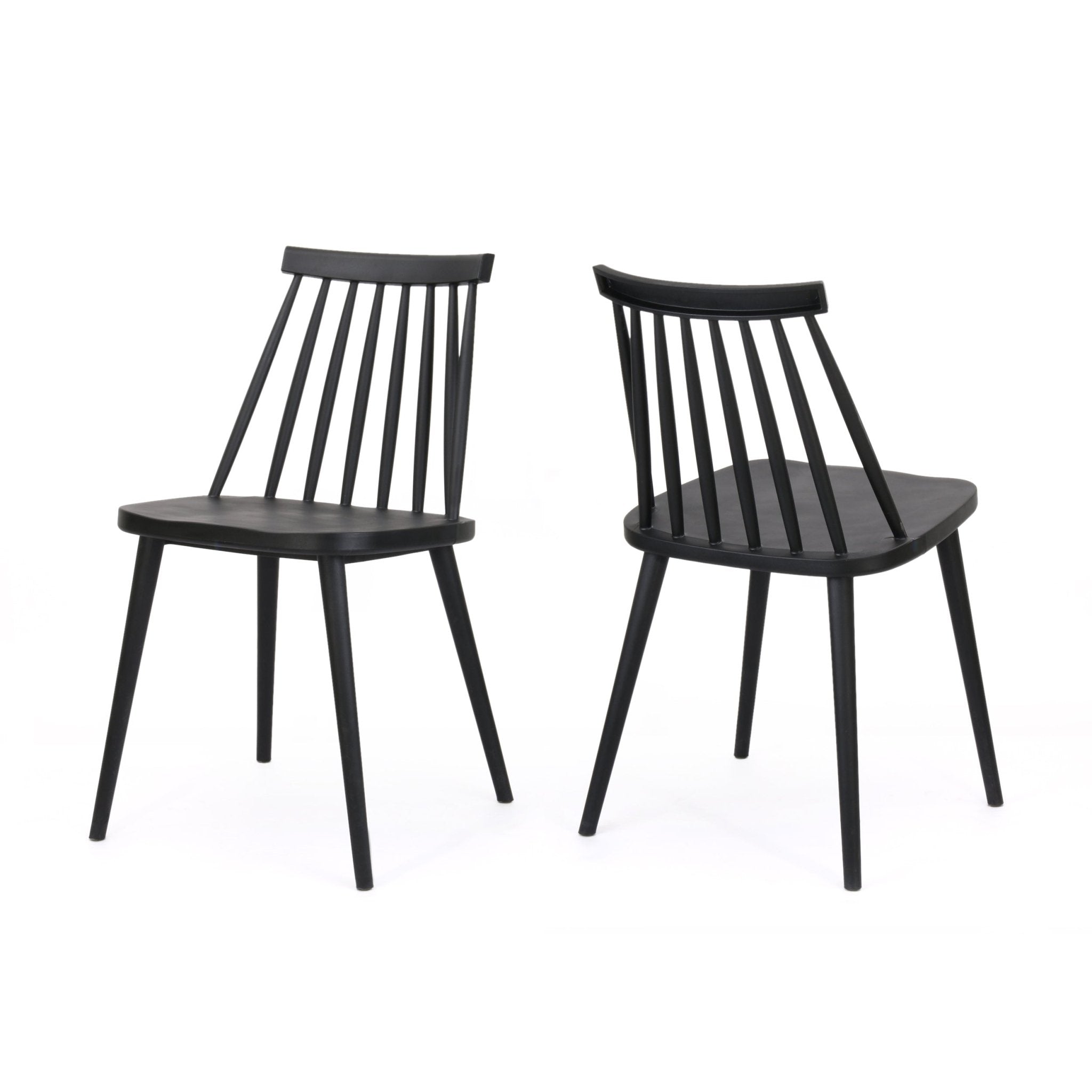 Rain 17" Dining Chair with Spindle Back, Set of 2 - Dining Chairs