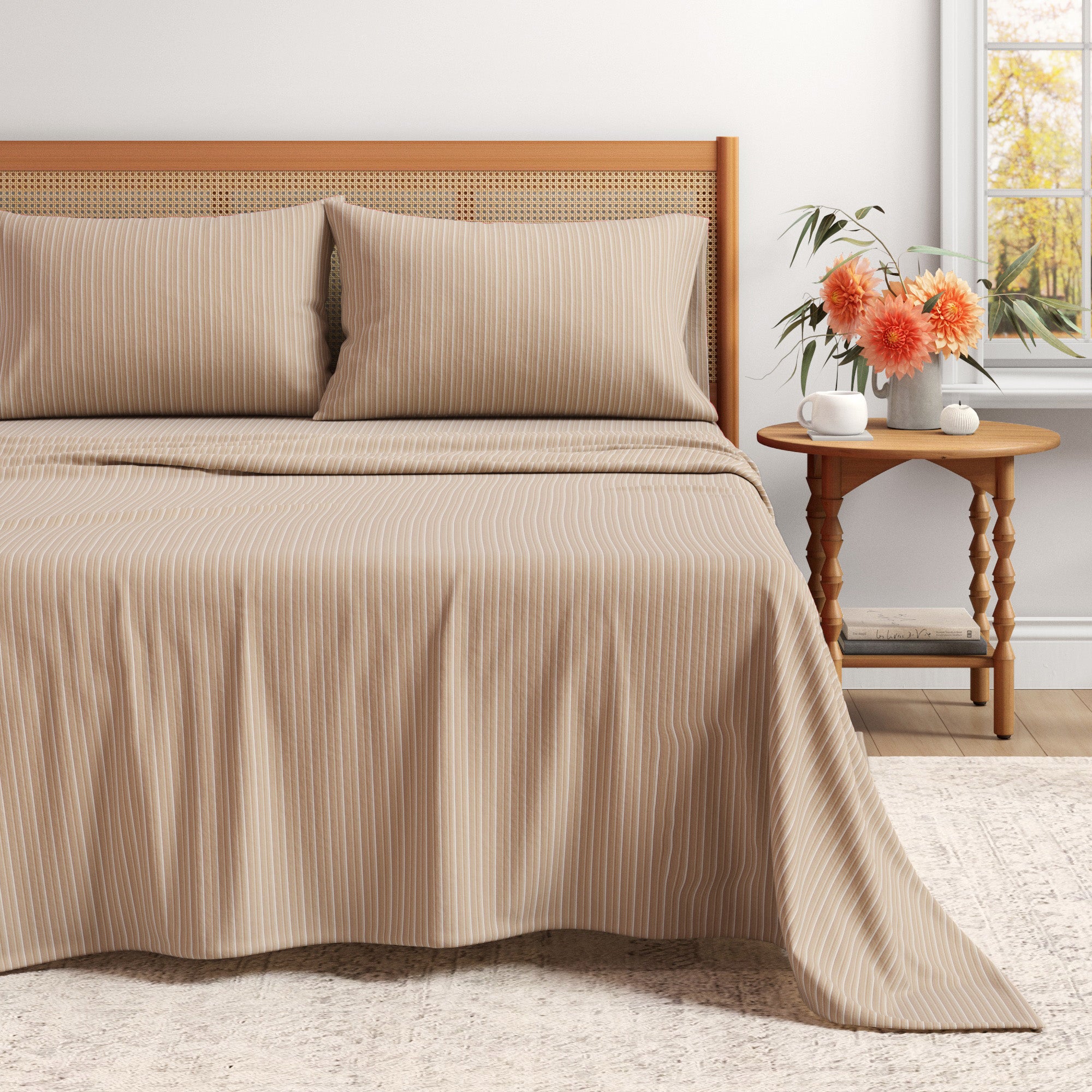 100% Turkish Cotton Plaid Flannel Sheet Sets