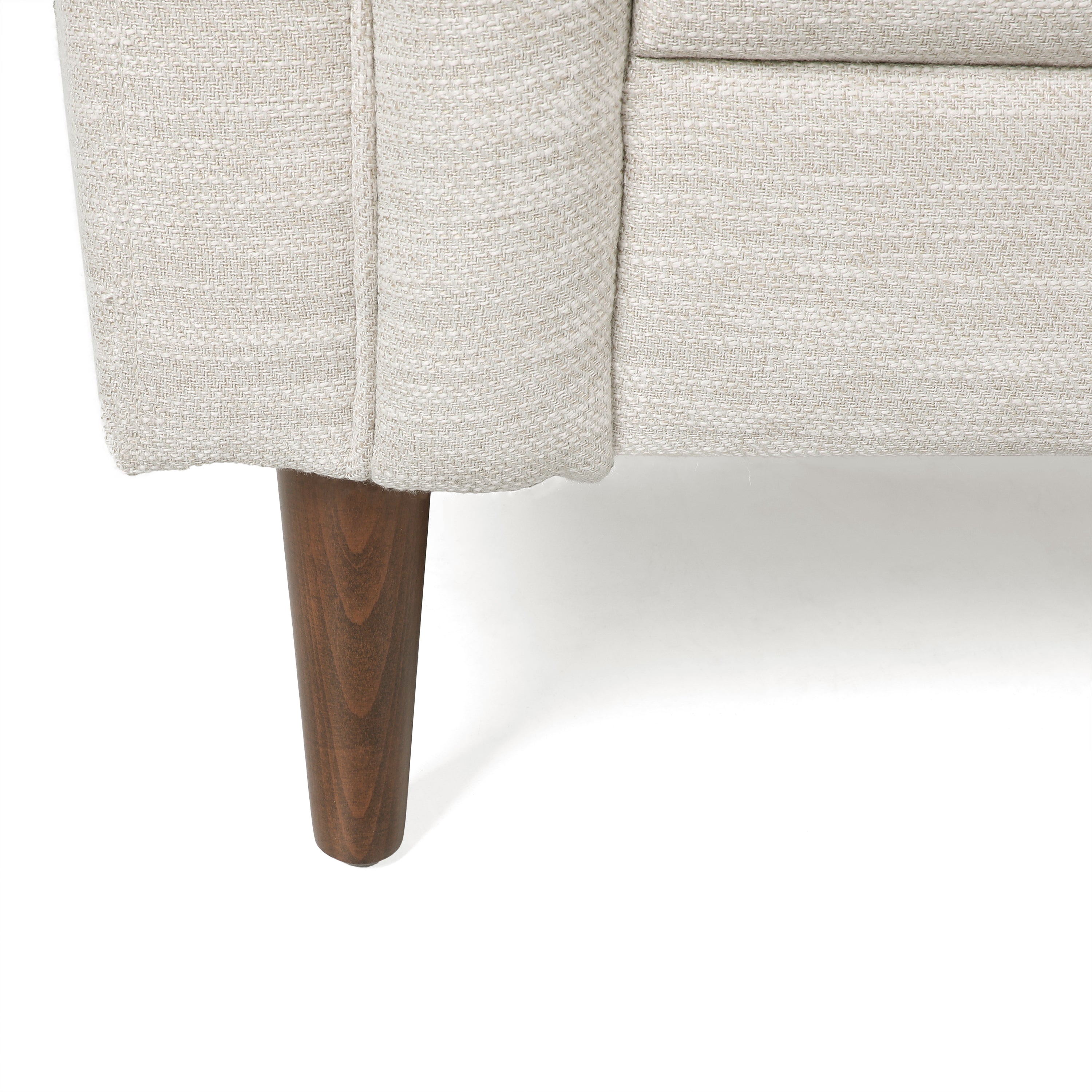 Sophisticated Loveseat with Diamond-Stitched Detailing