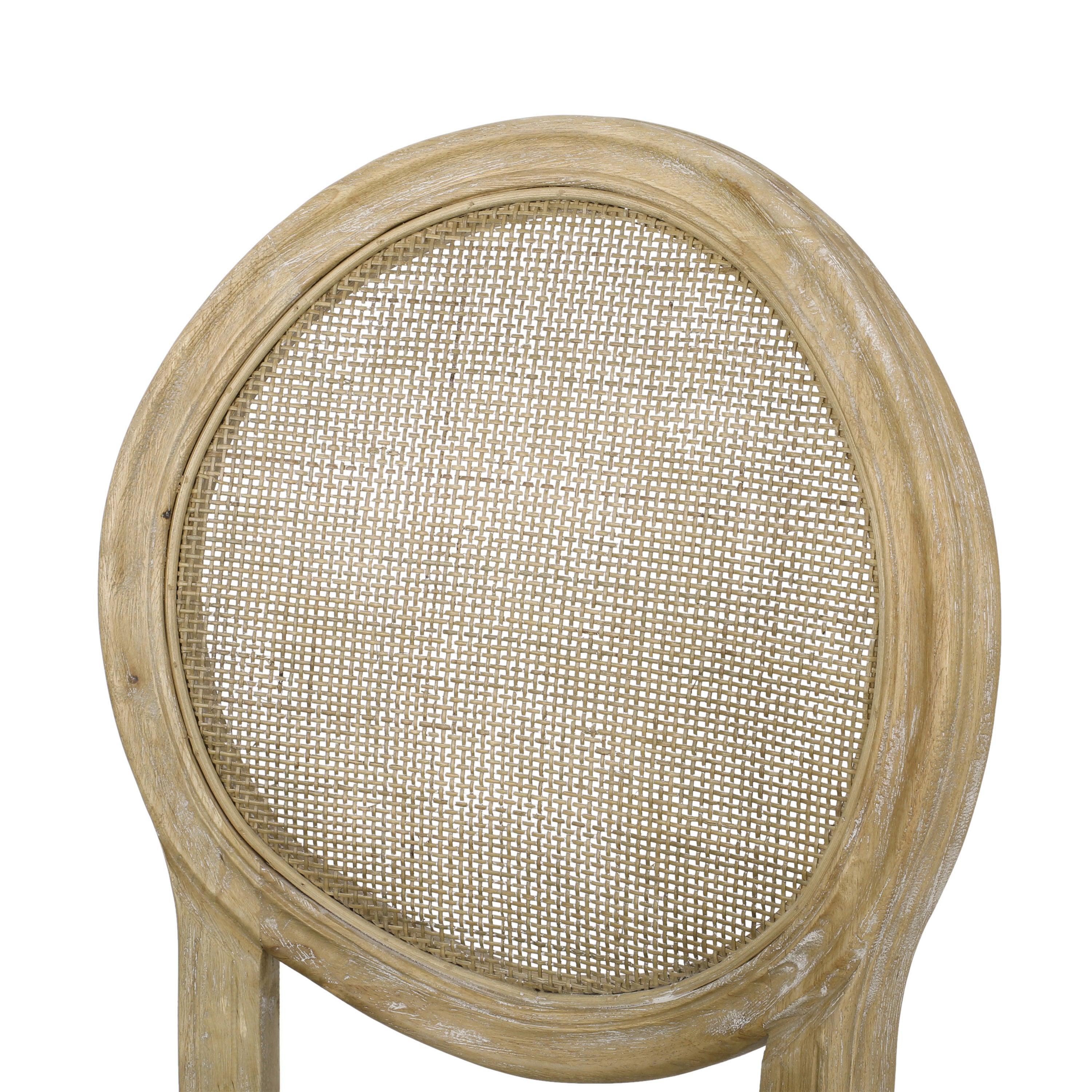 French Country Cane Bar Stool, Set of 2