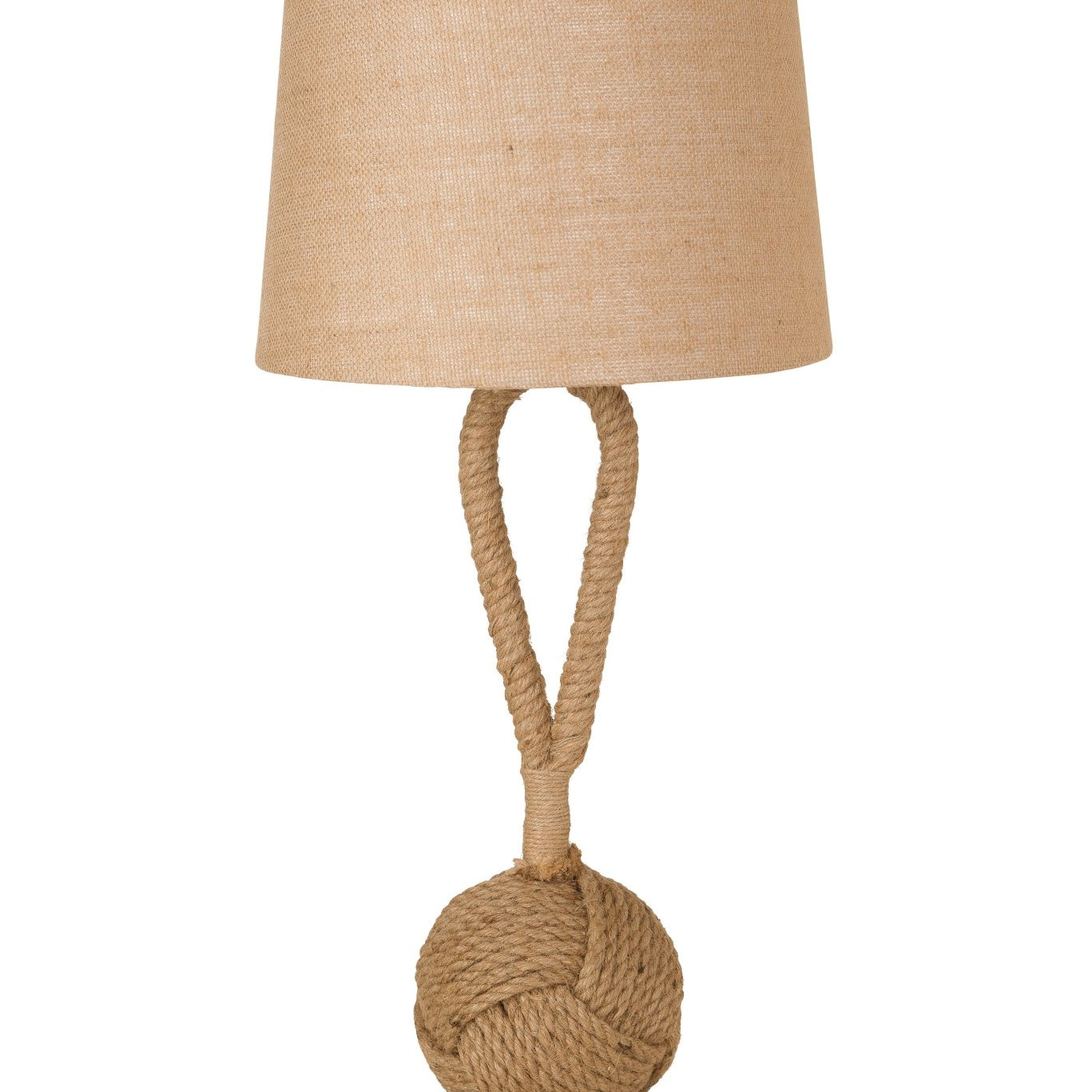 Rope 29" Table Lamp, Natural color, (Set of 2) - Table Lamps