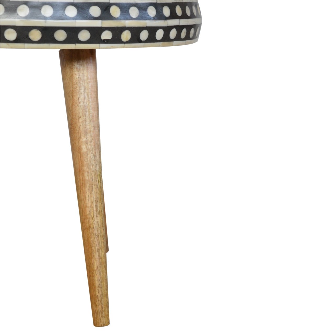 Round End Table with Tripod Base - Side Tables