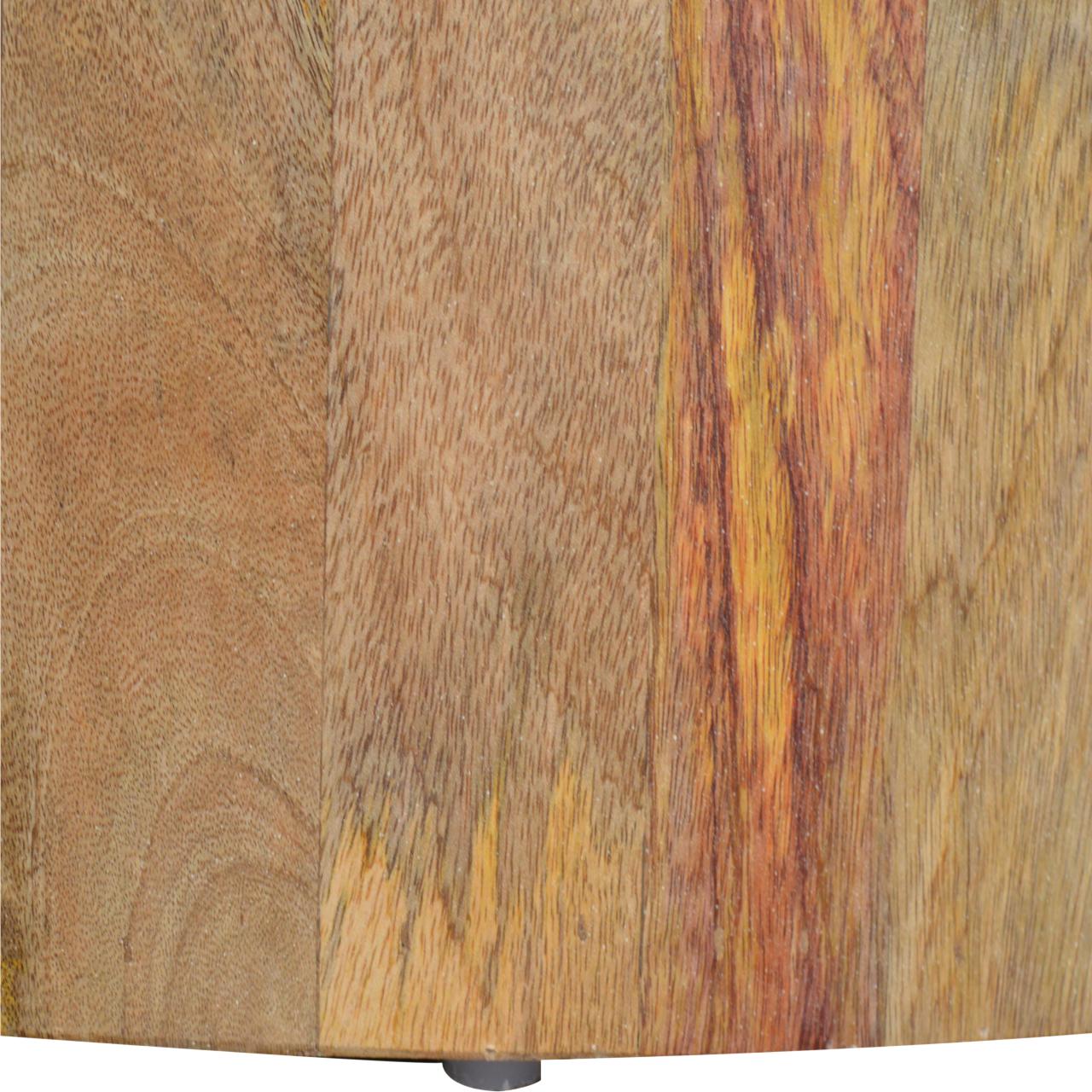 Round Wooden Coffee Table - Coffee Tables