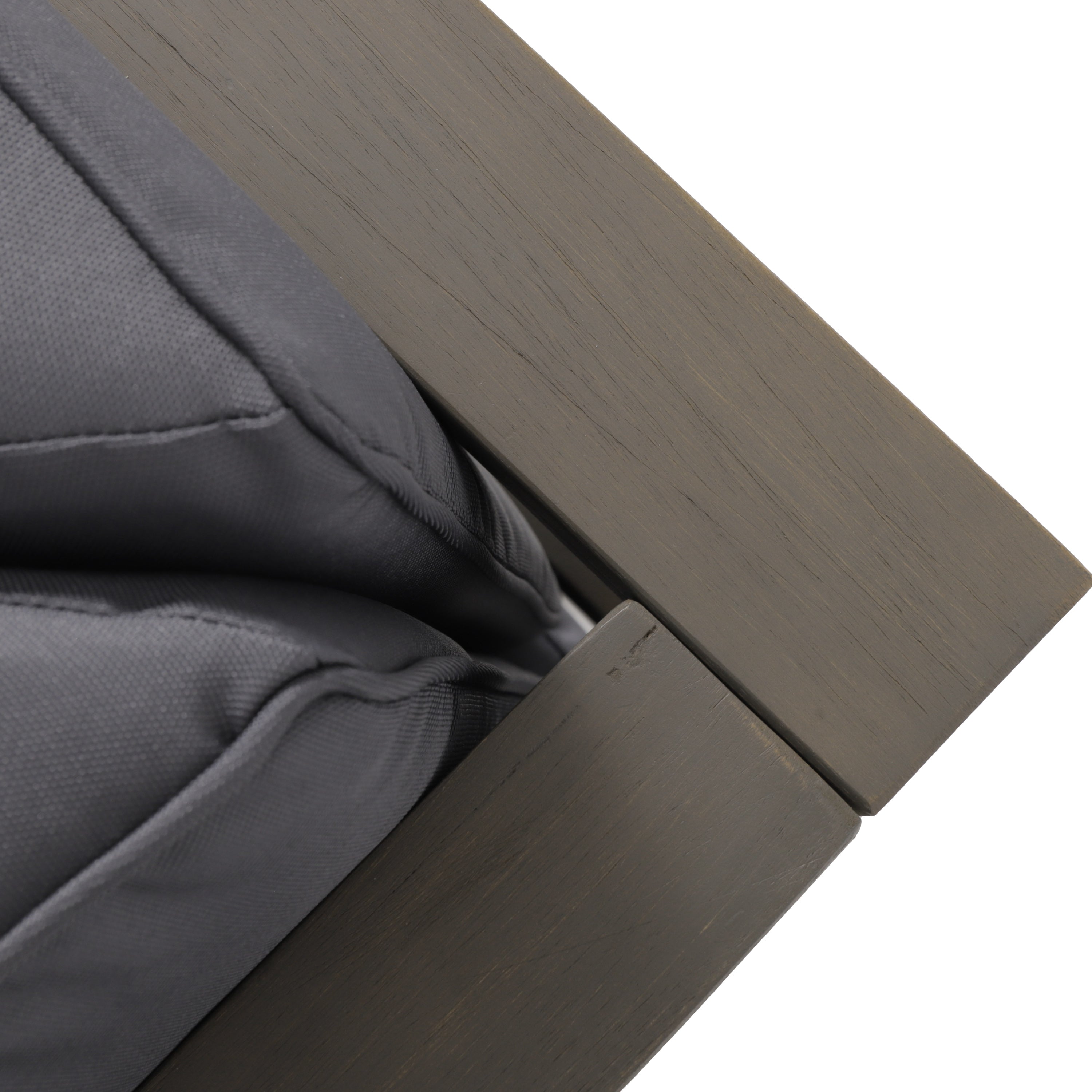 Brava Outdoor X-Back Corner Bench with Coffee Table