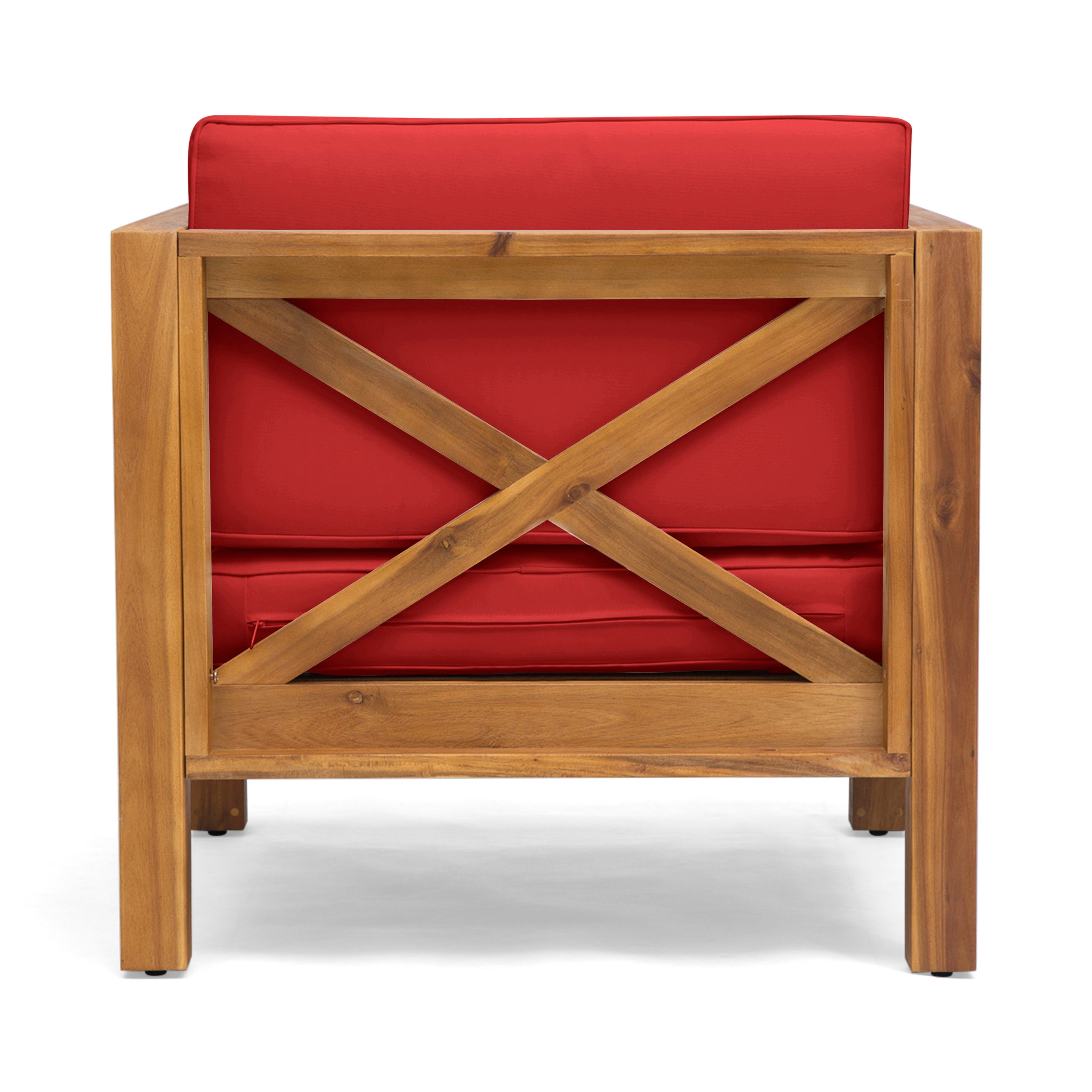 Brava Outdoor Club Chair with Water-Resistant Cushions