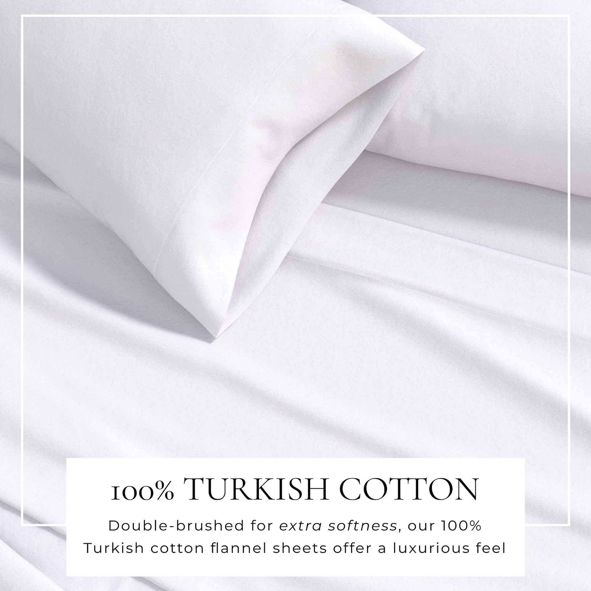 100% Turkish Cotton Flannel Sheet Sets