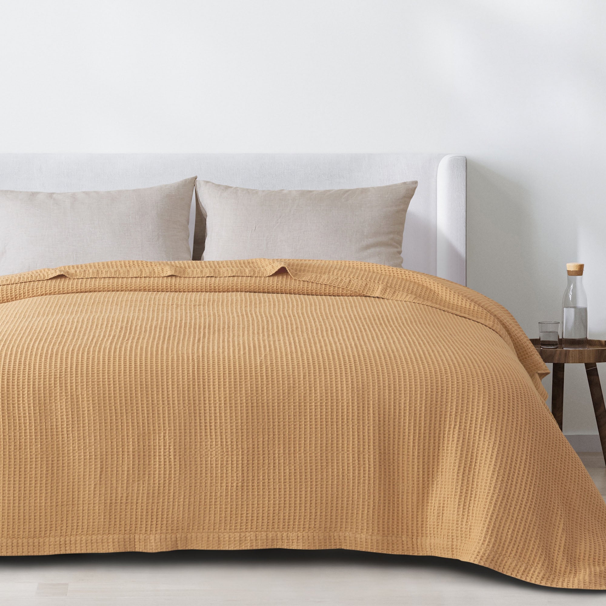 100% Cotton Waffle Weave Blanket