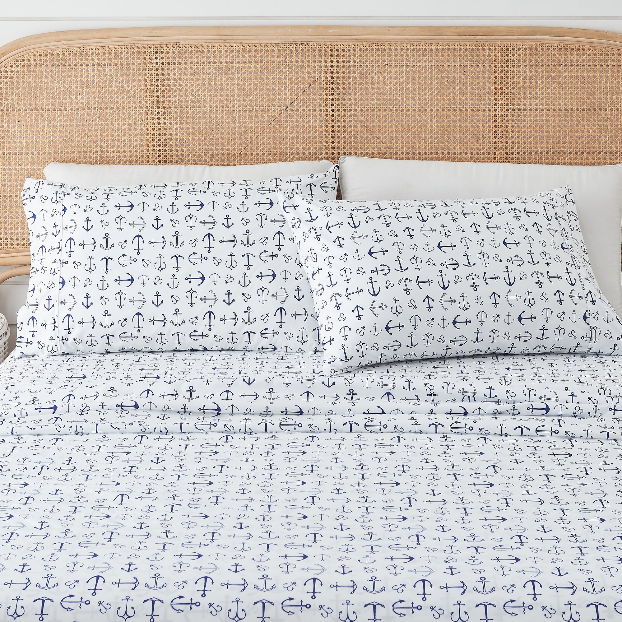 Coastal Printed Microfiber Sheet Set