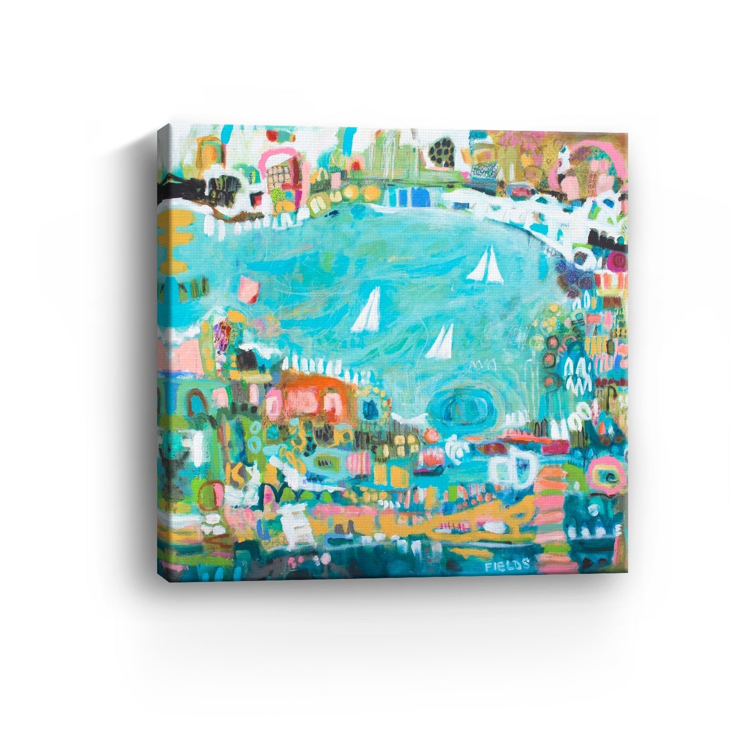 Sailboats Canvas Giclee - Canvas Wall Art