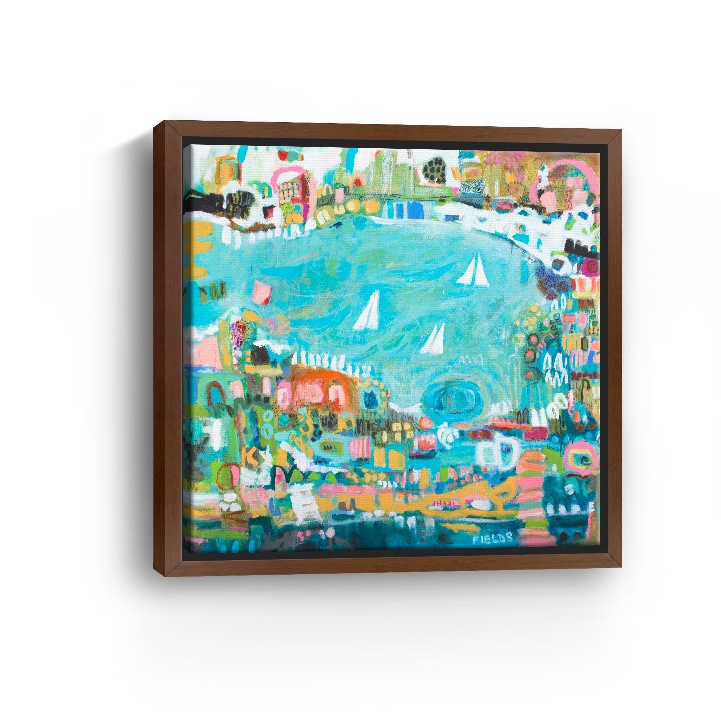 Sailboats Canvas Giclee - Canvas Wall Art