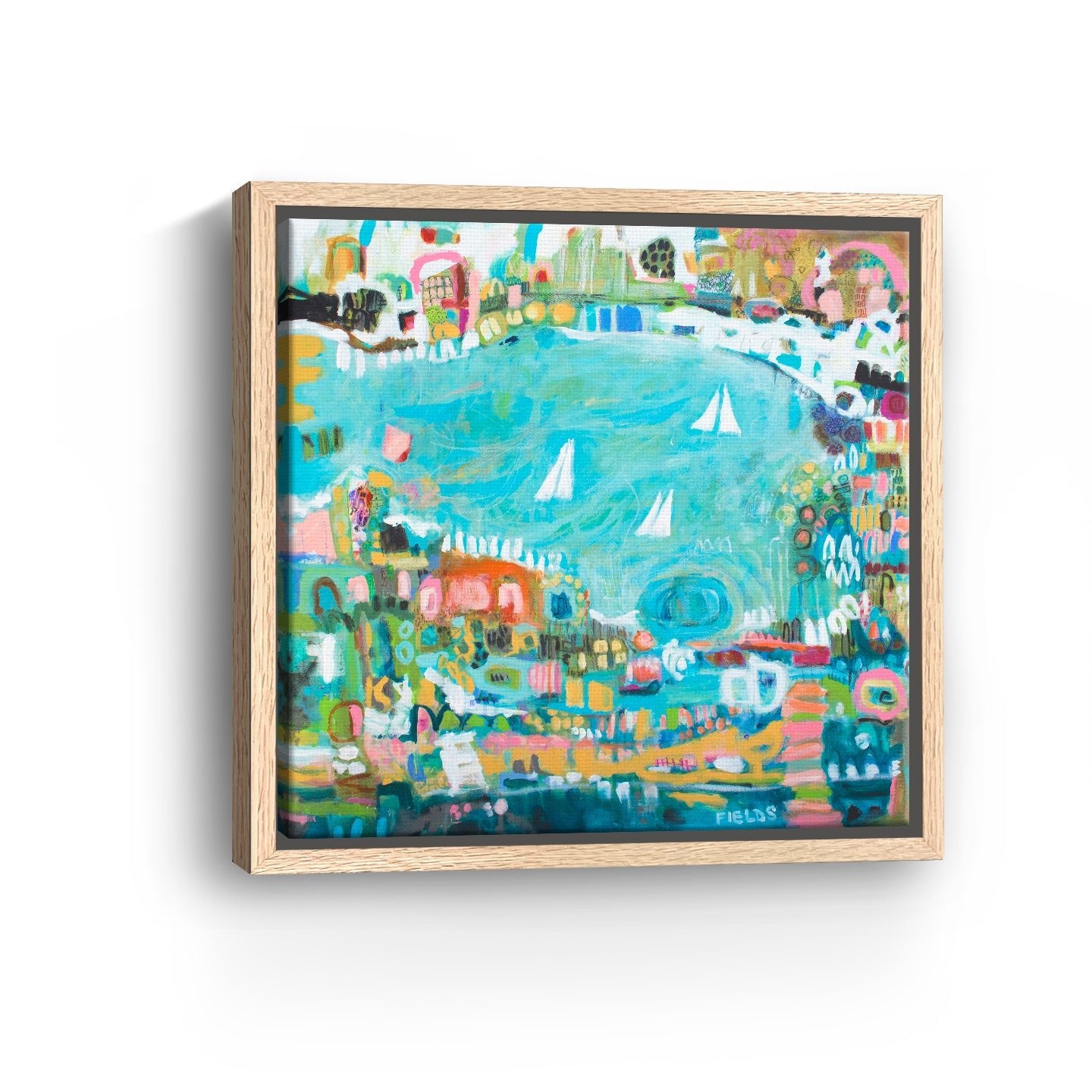 Sailboats Canvas Giclee - Canvas Wall Art