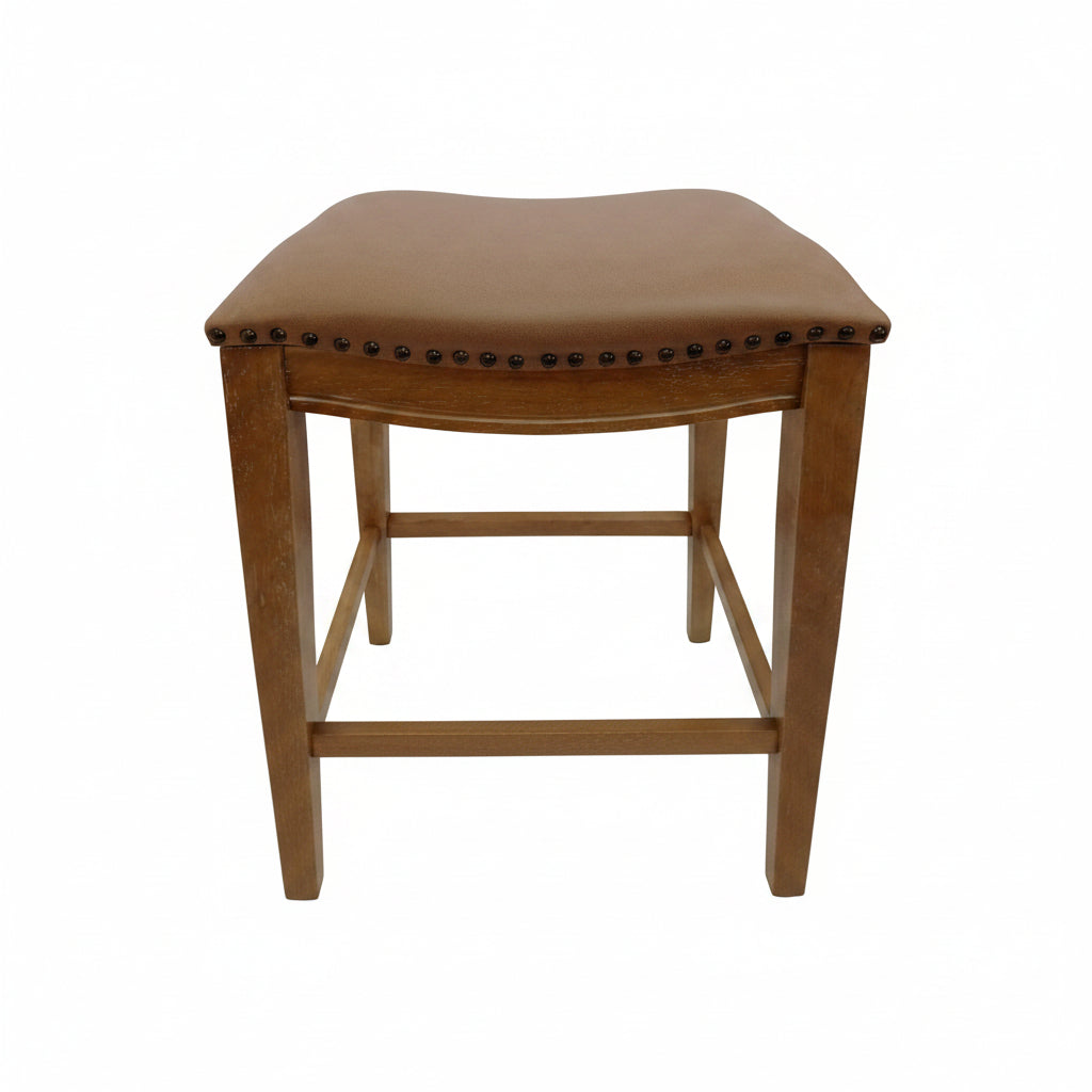 Sawyer Saddle Barstool - Set of 2 - Seating