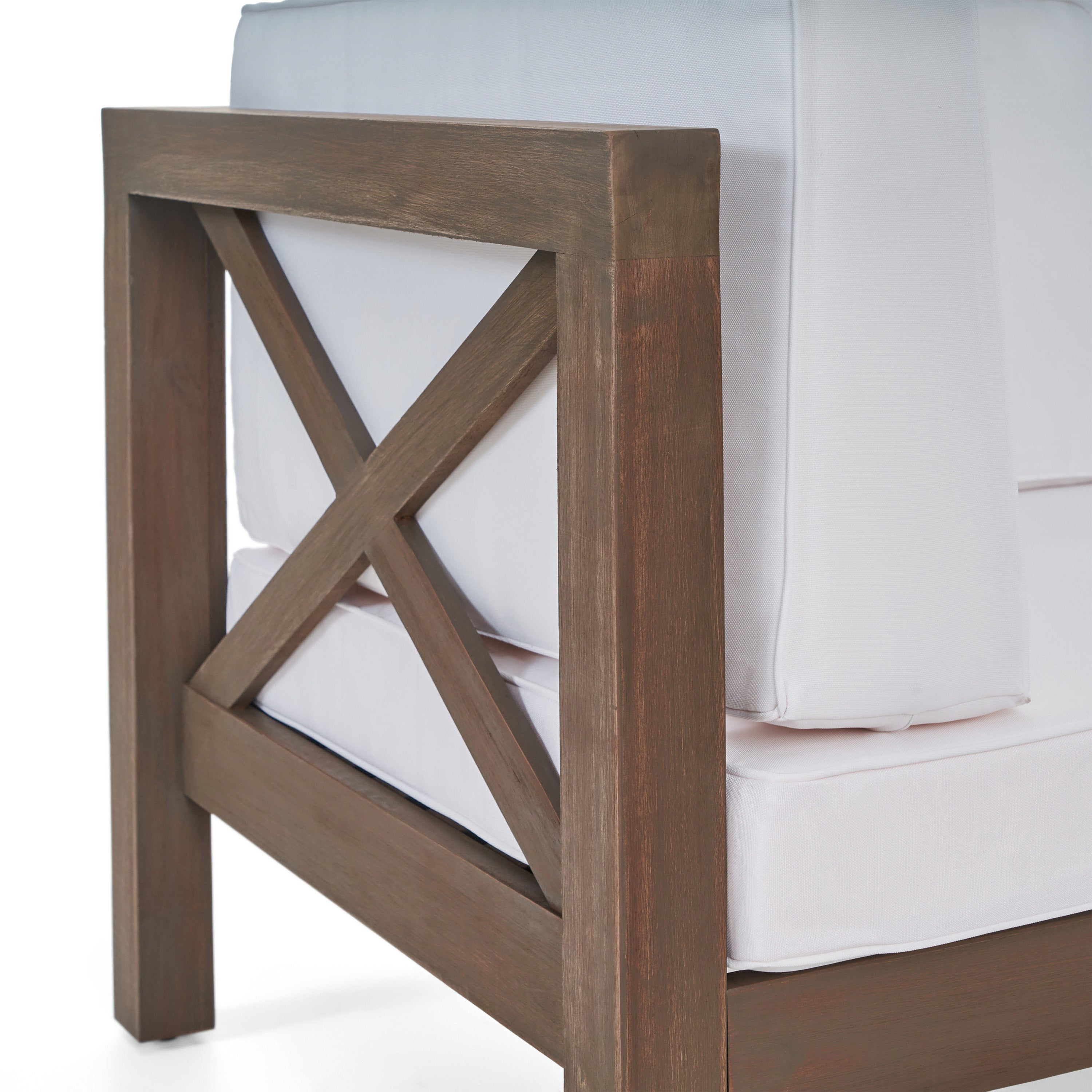 Brava Outdoor Club Chair with Water-Resistant Cushions
