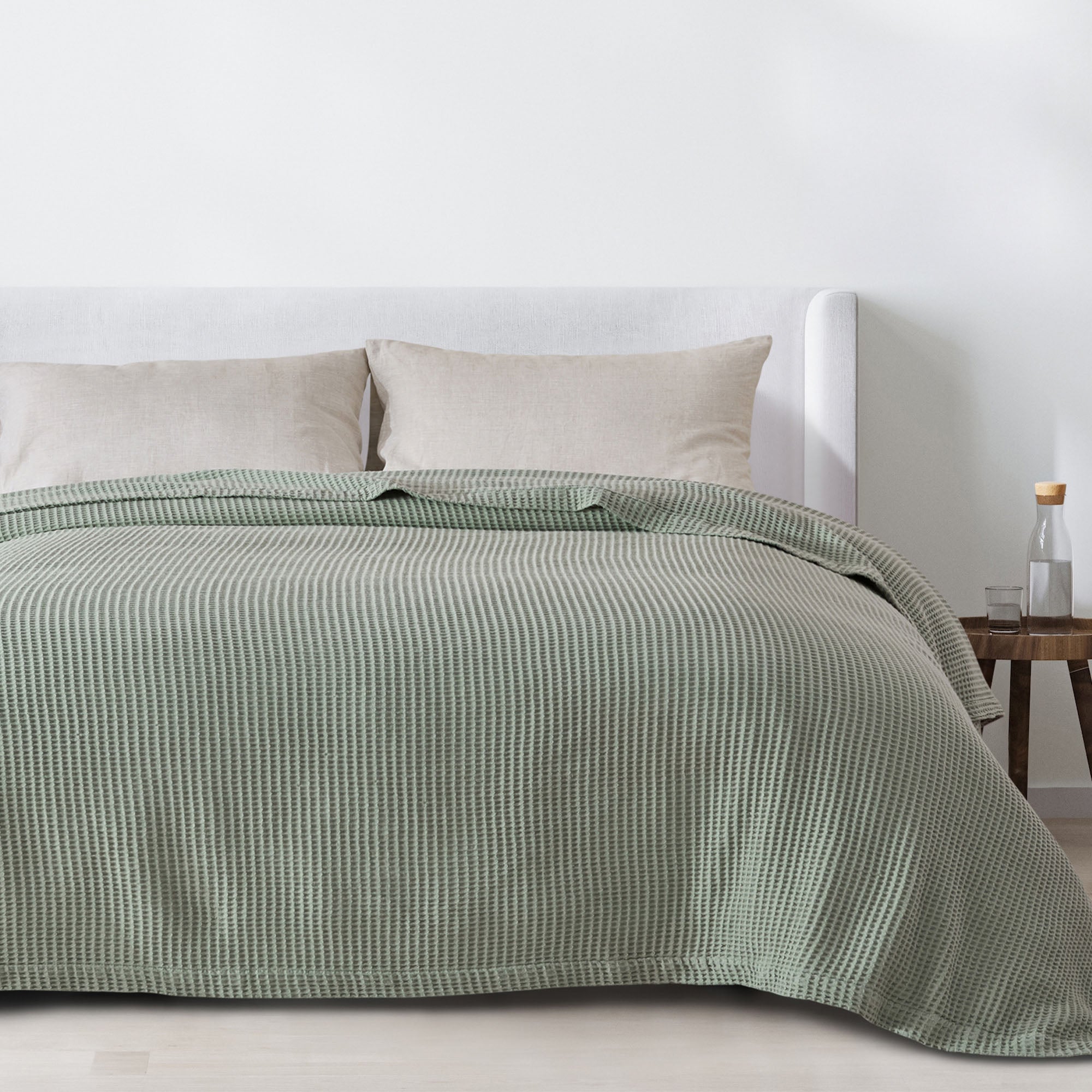 100% Cotton Waffle Weave Blanket