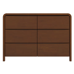 Solid Wood 6-Drawer Dresser - Dressers