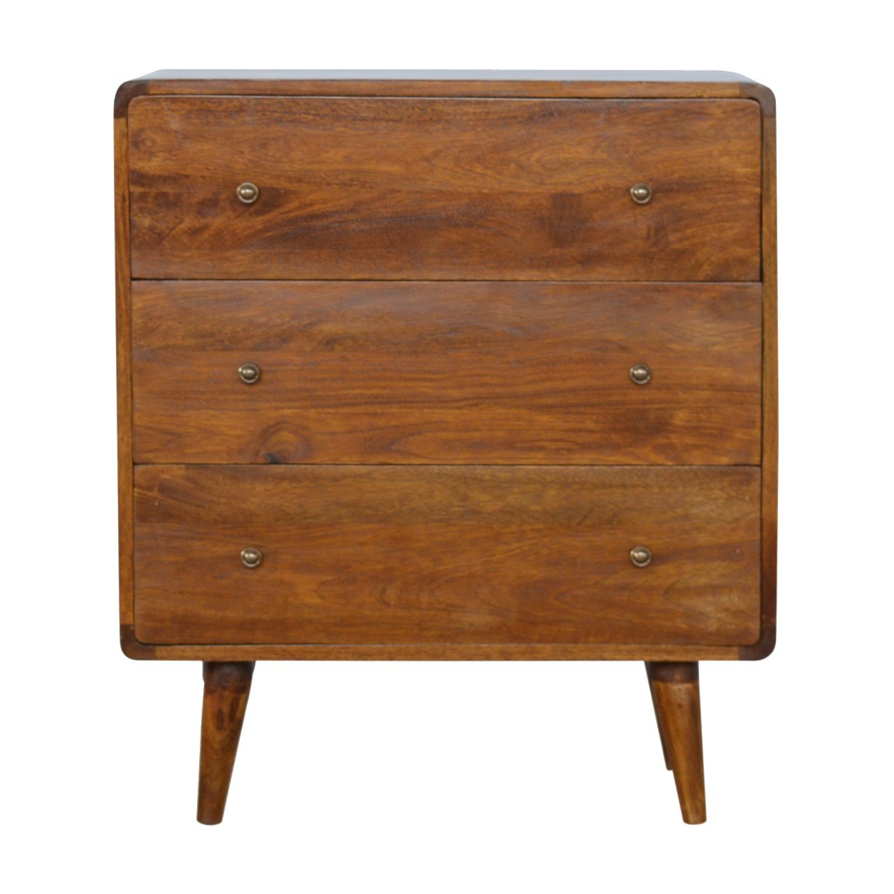 Solid Wood Chest with 3 Drawers - Dressers