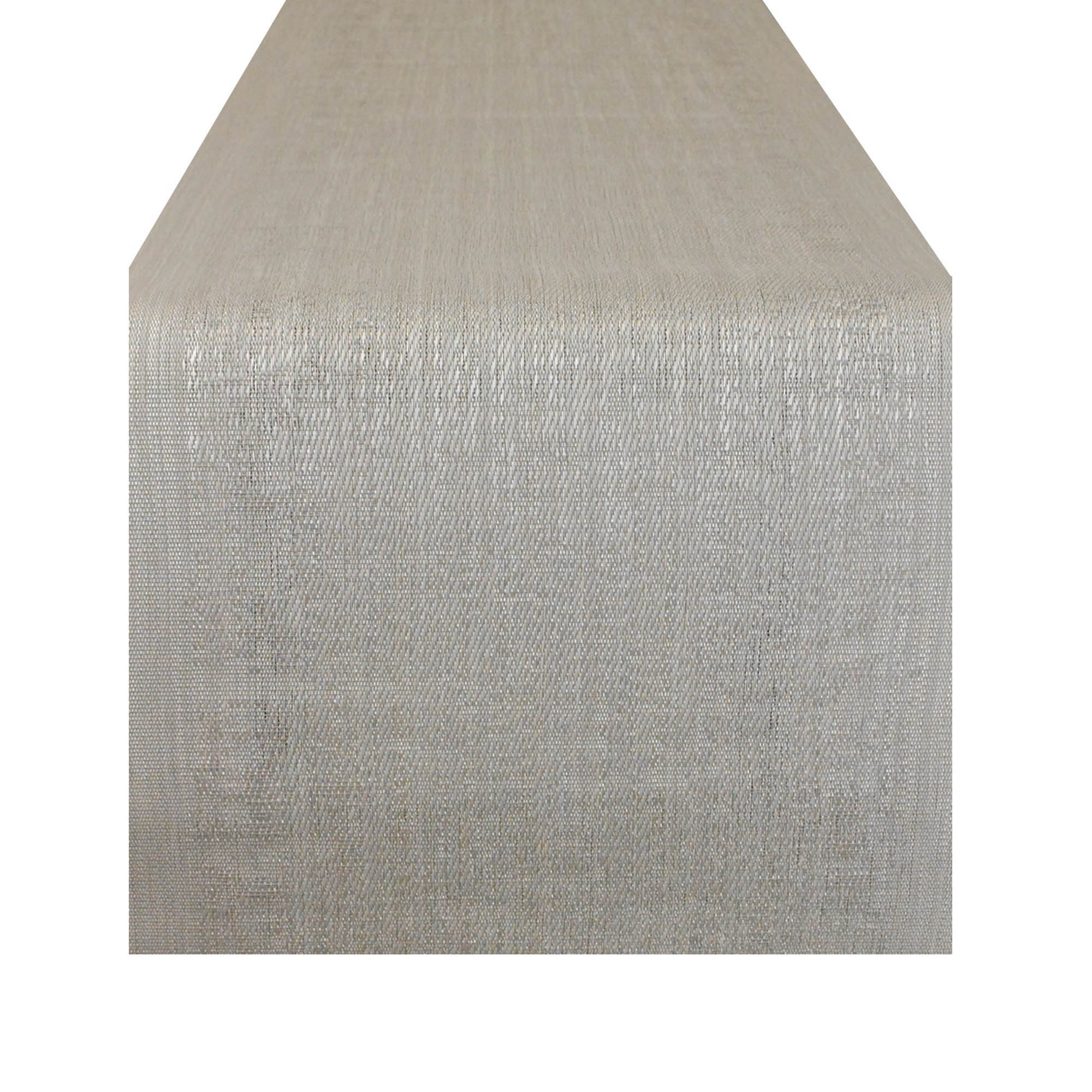 Space - Dyed Gray Pvc Table Runner 13X72 - Table Runners