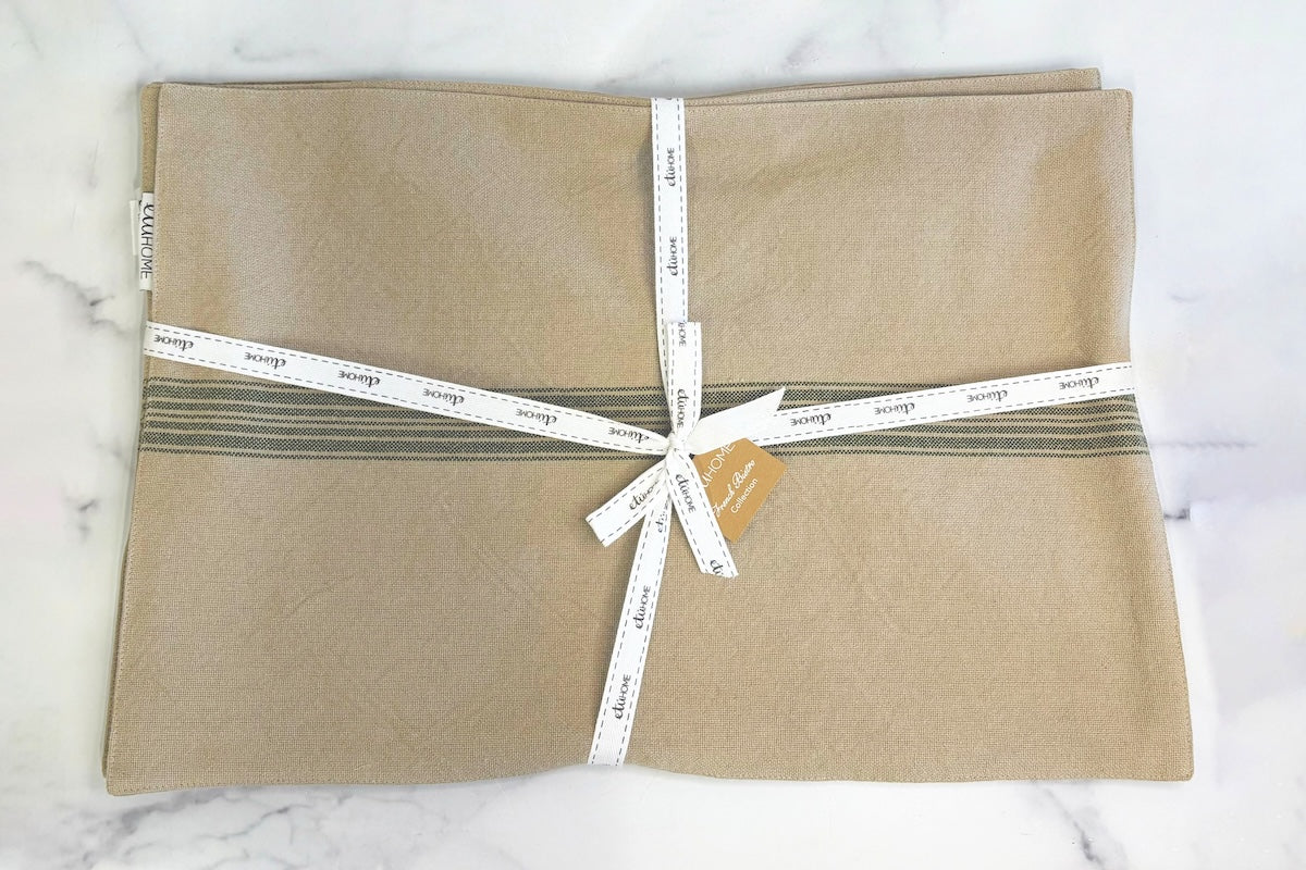 Vintage Stripe Rectangle Placemats, Set of 4