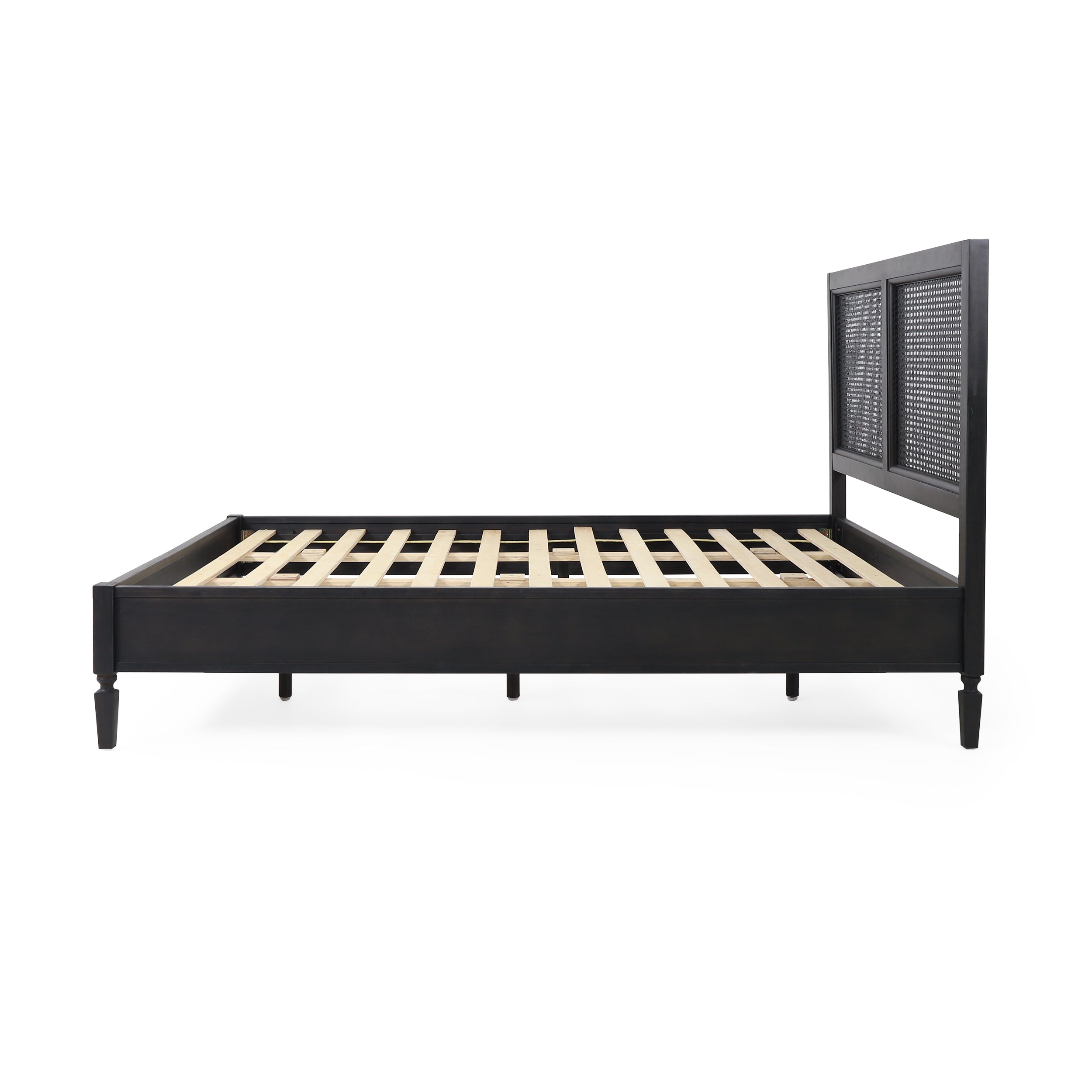 Balikos Solid Wood Queen Bed