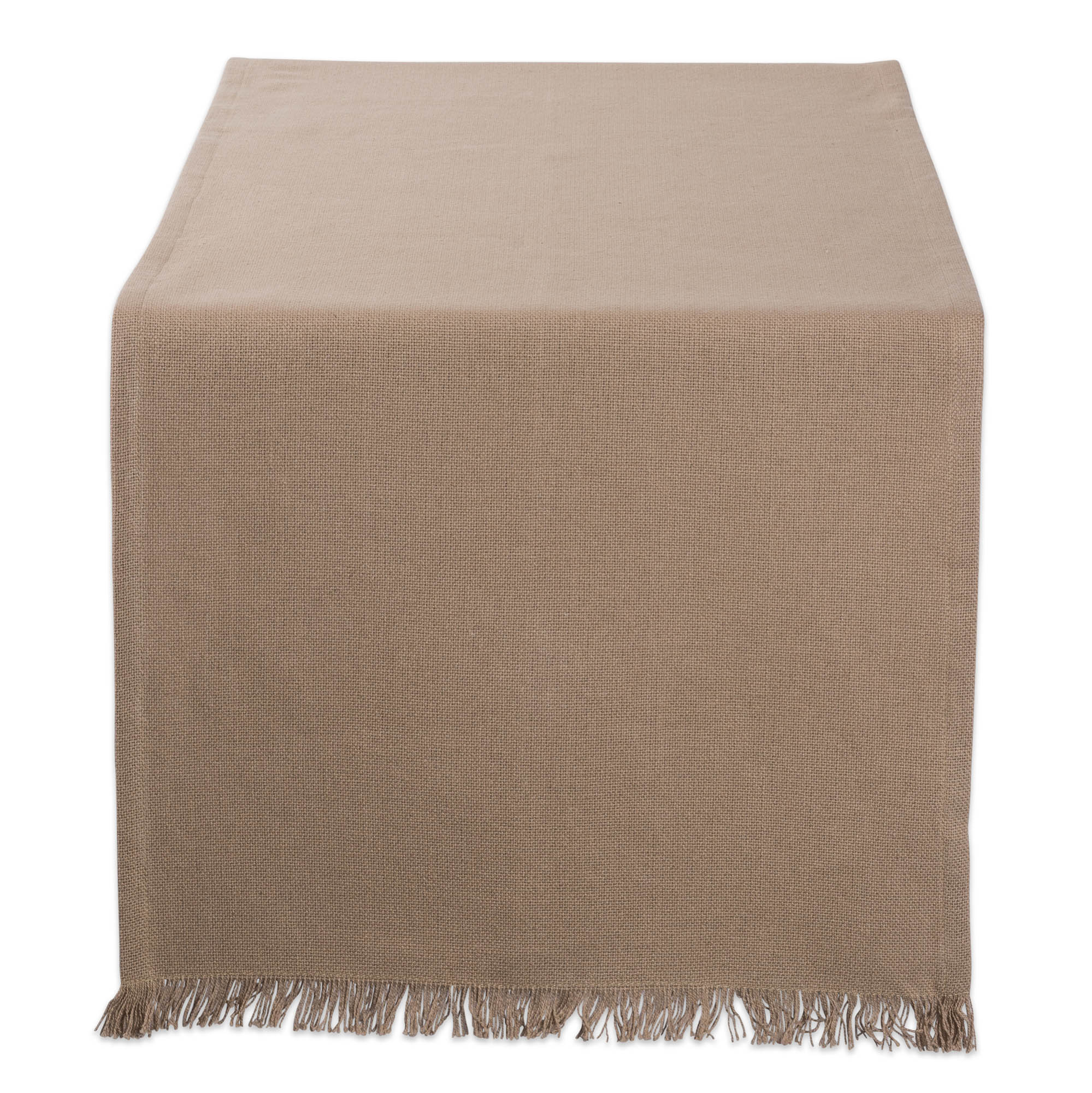 Stone Solid Heavyweight Fringed Table Runner 14X72 - Table Runners