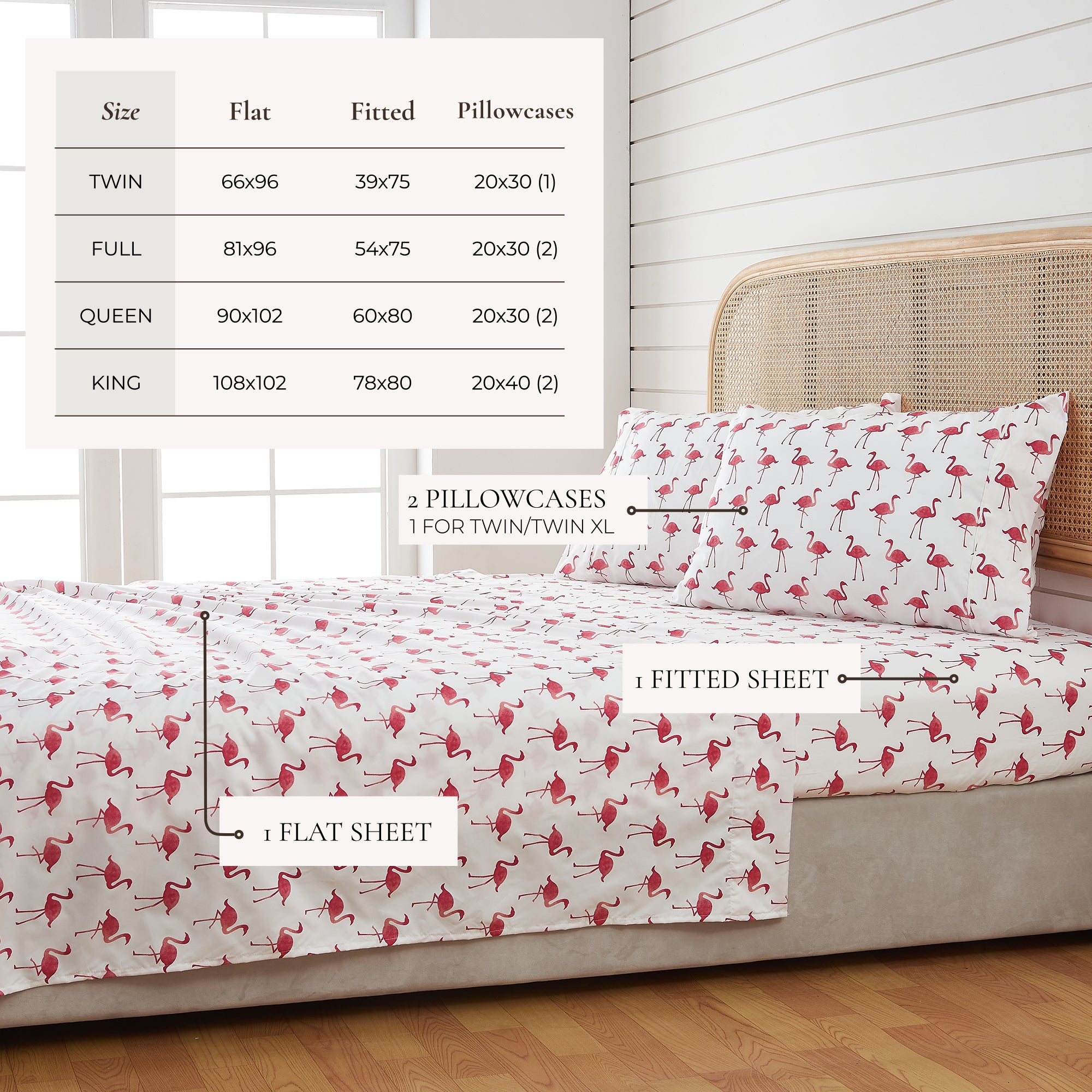 Coastal Printed Microfiber Sheet Set