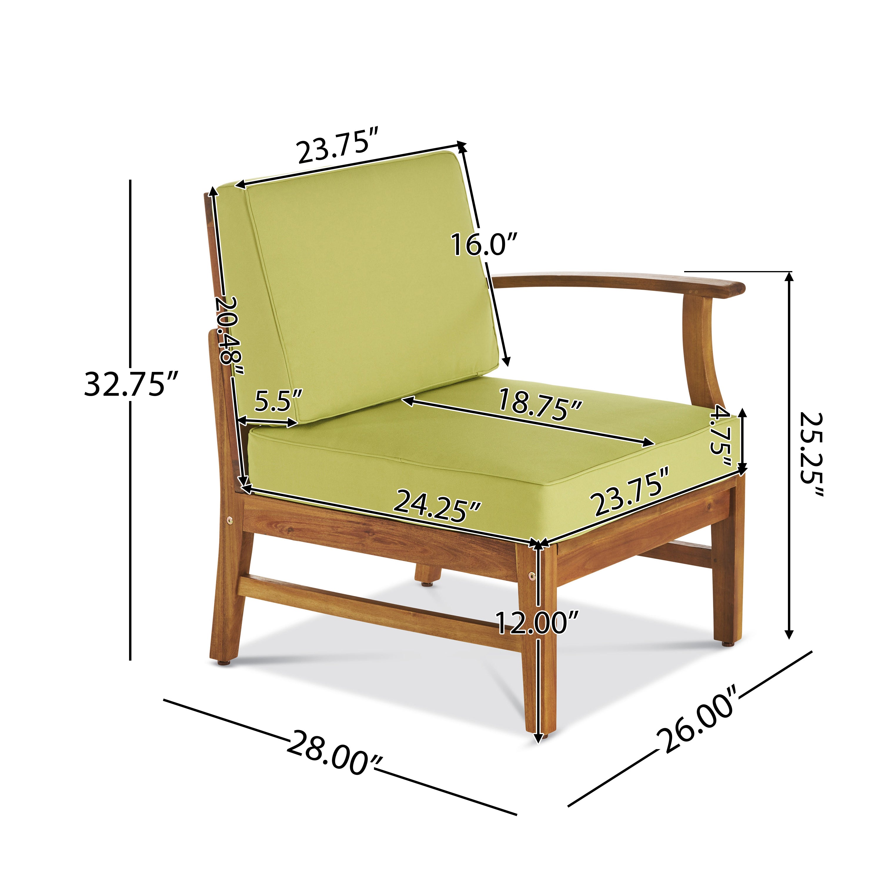 Perla Outdoor 2-Piece Chat Set