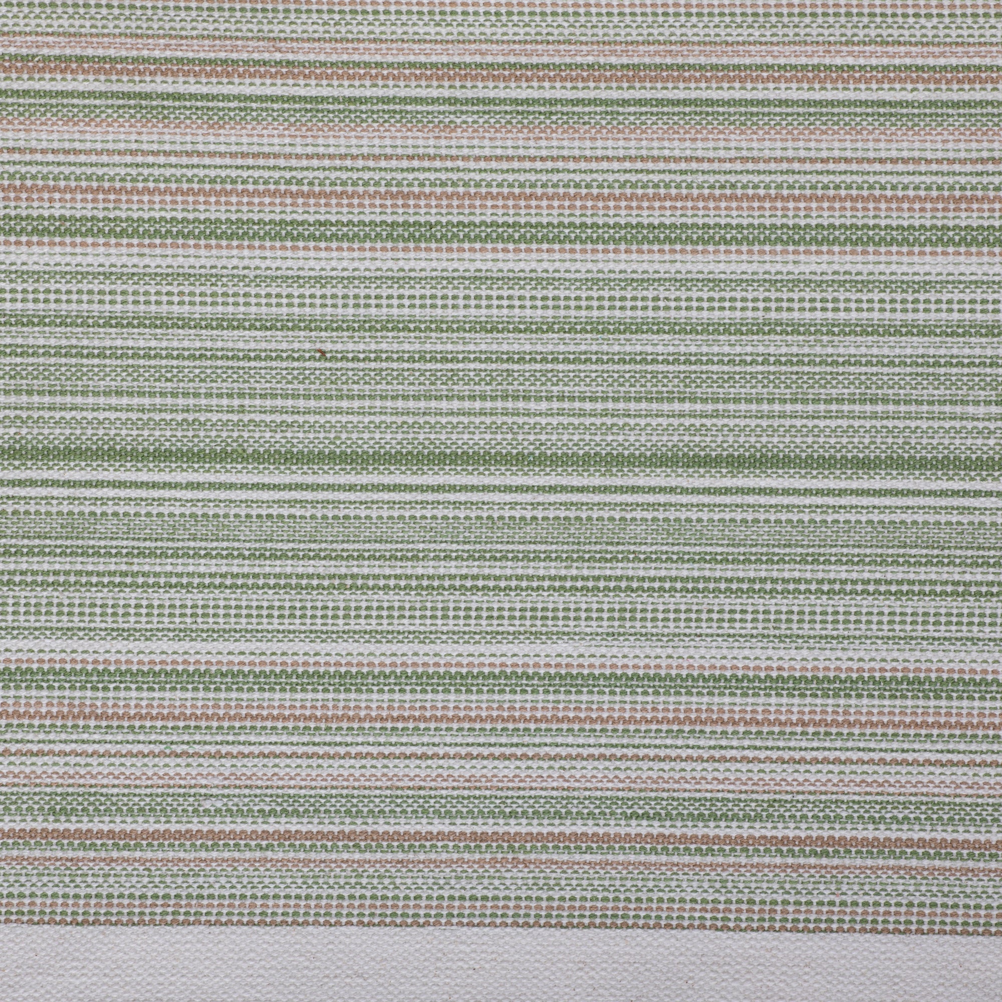 Thyme Striped Fringe Ribbed Table Runner 14X108 - Table Runners