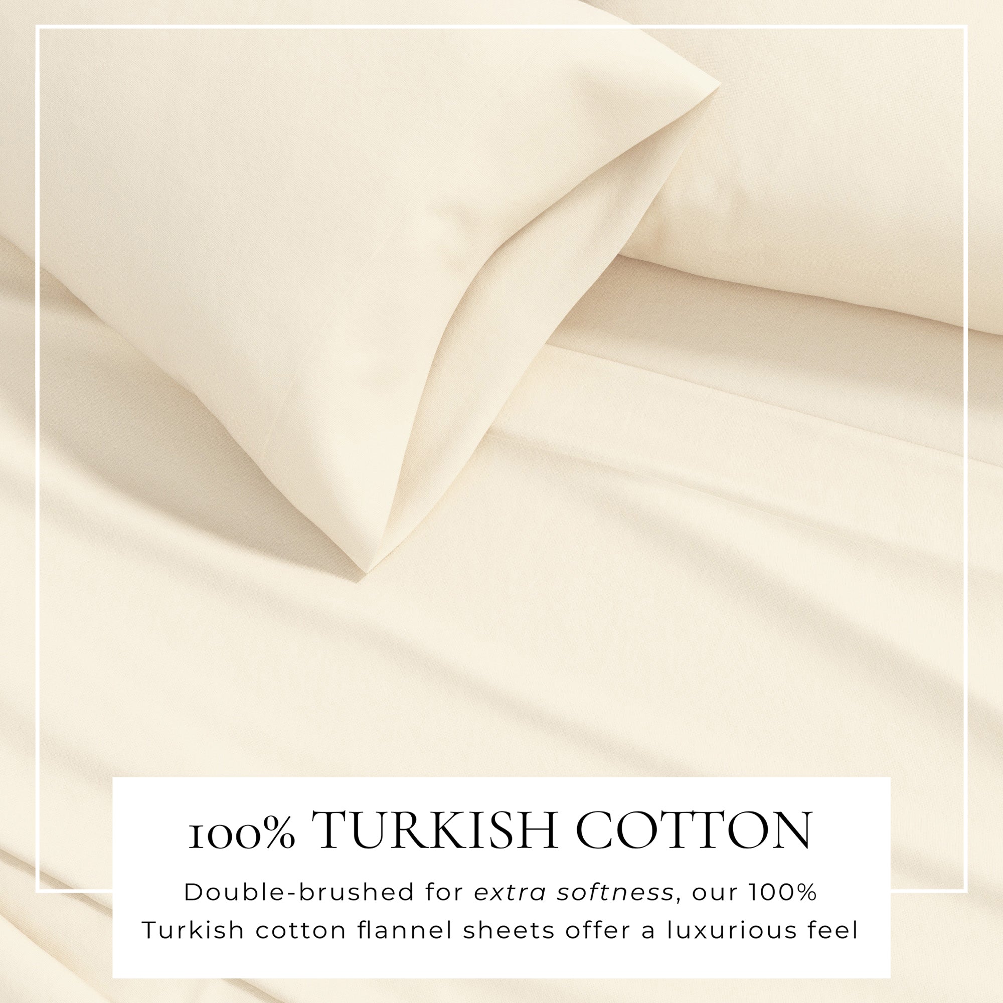100% Turkish Cotton Flannel Sheet Sets