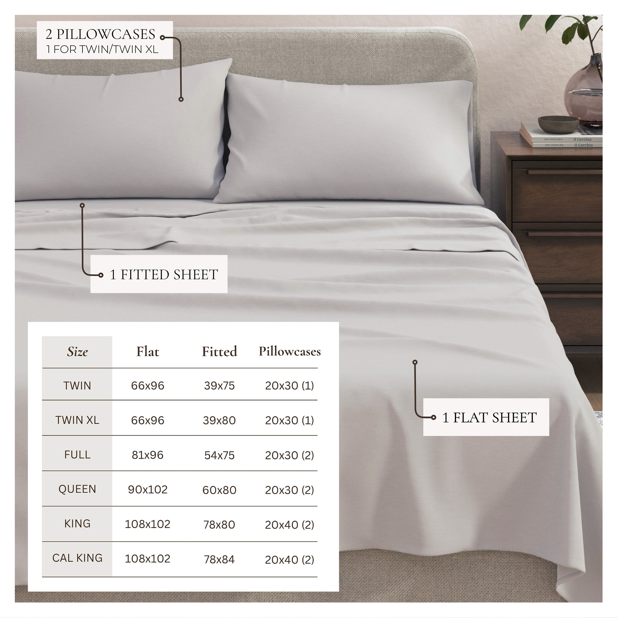Cotton Heathered Melange Jersey Knit Sheet Set